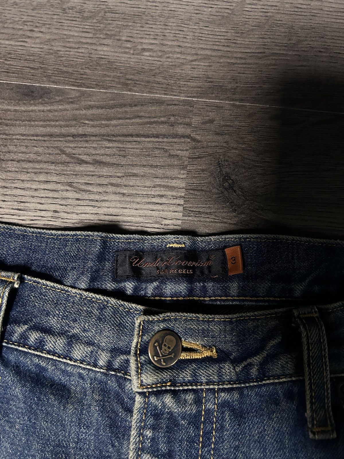 Undercover Undercover Arts & Crafts Skull denim Size US 34 / EU 50 - 4 Thumbnail