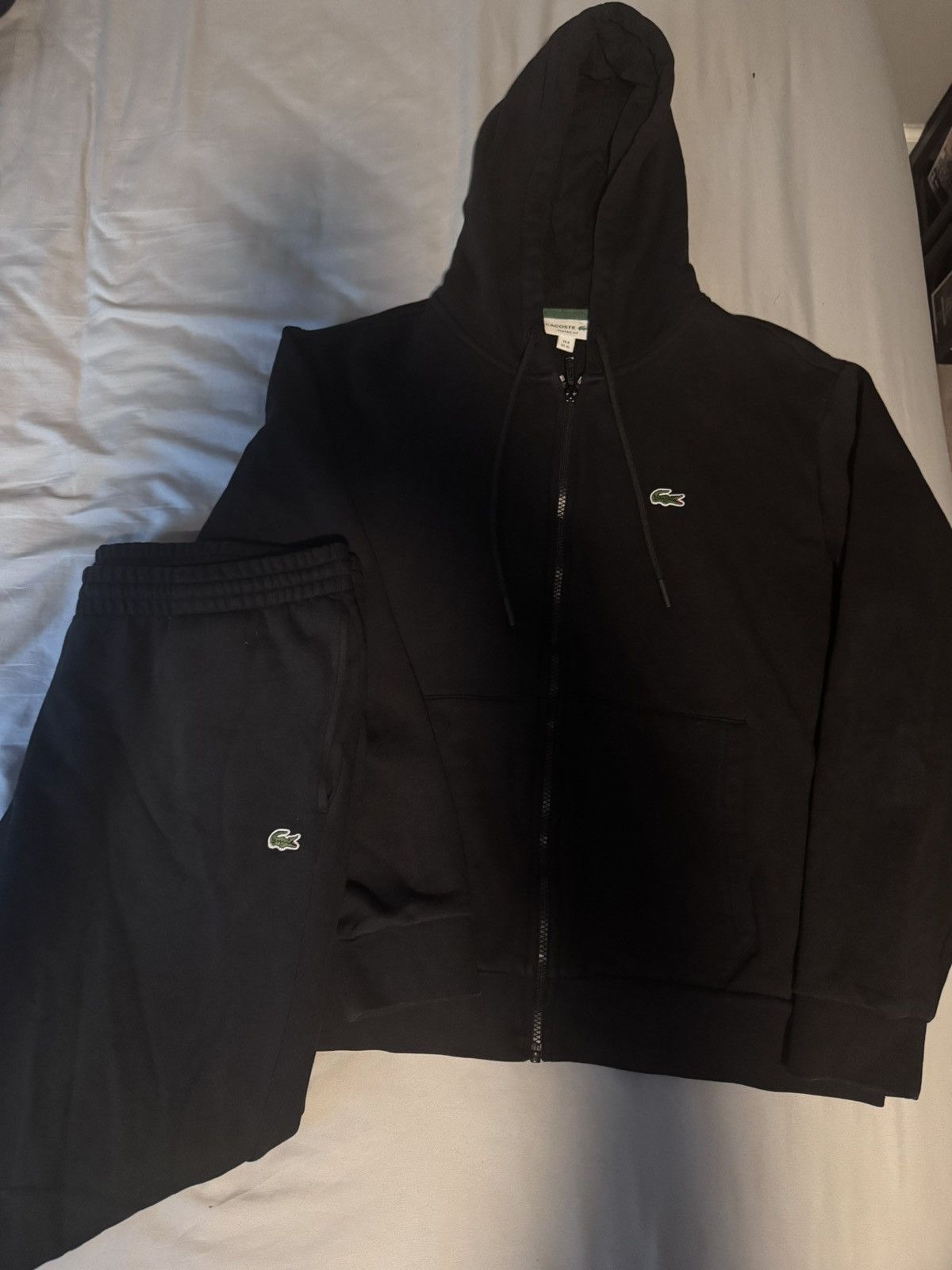 Lacoste Lacoste black tracksuit Size US XL / EU 56 / 4 - 1 Thumbnail