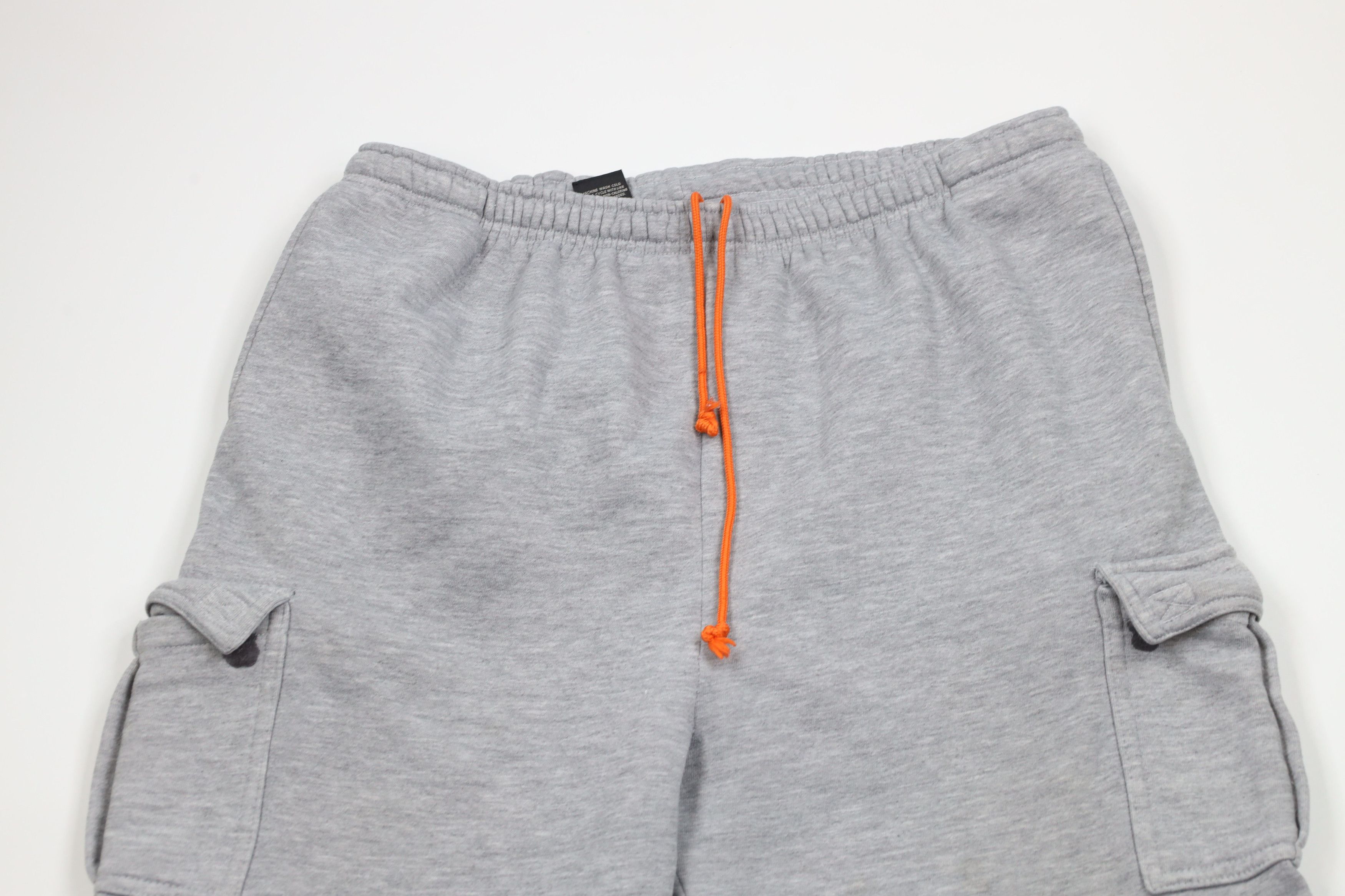 Vintage Vintage 90s Y2K Streetwear Wide Leg Cargo Sweatpants Gray Size US 40 / EU 56 - 2 Thumbnail