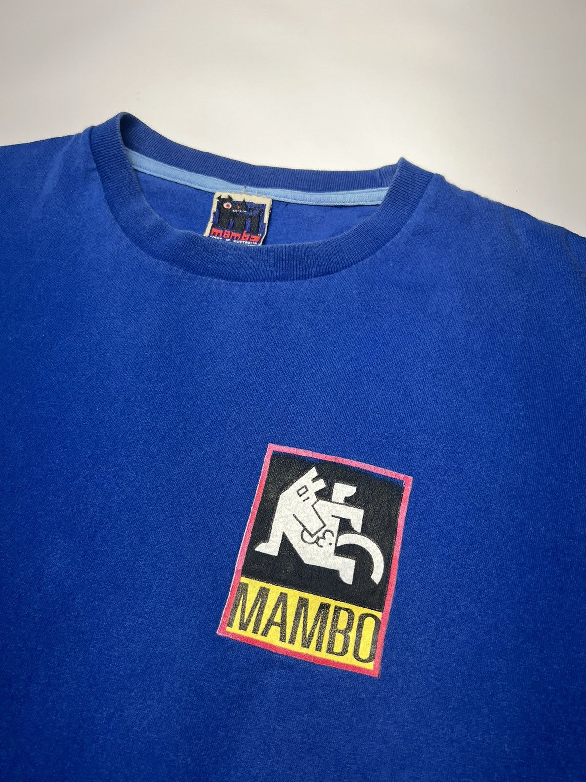 Mambo × Vintage Vintage Mambo crazy Rare print t-shirt Size US M / EU 48-50 / 2 - 4 Thumbnail