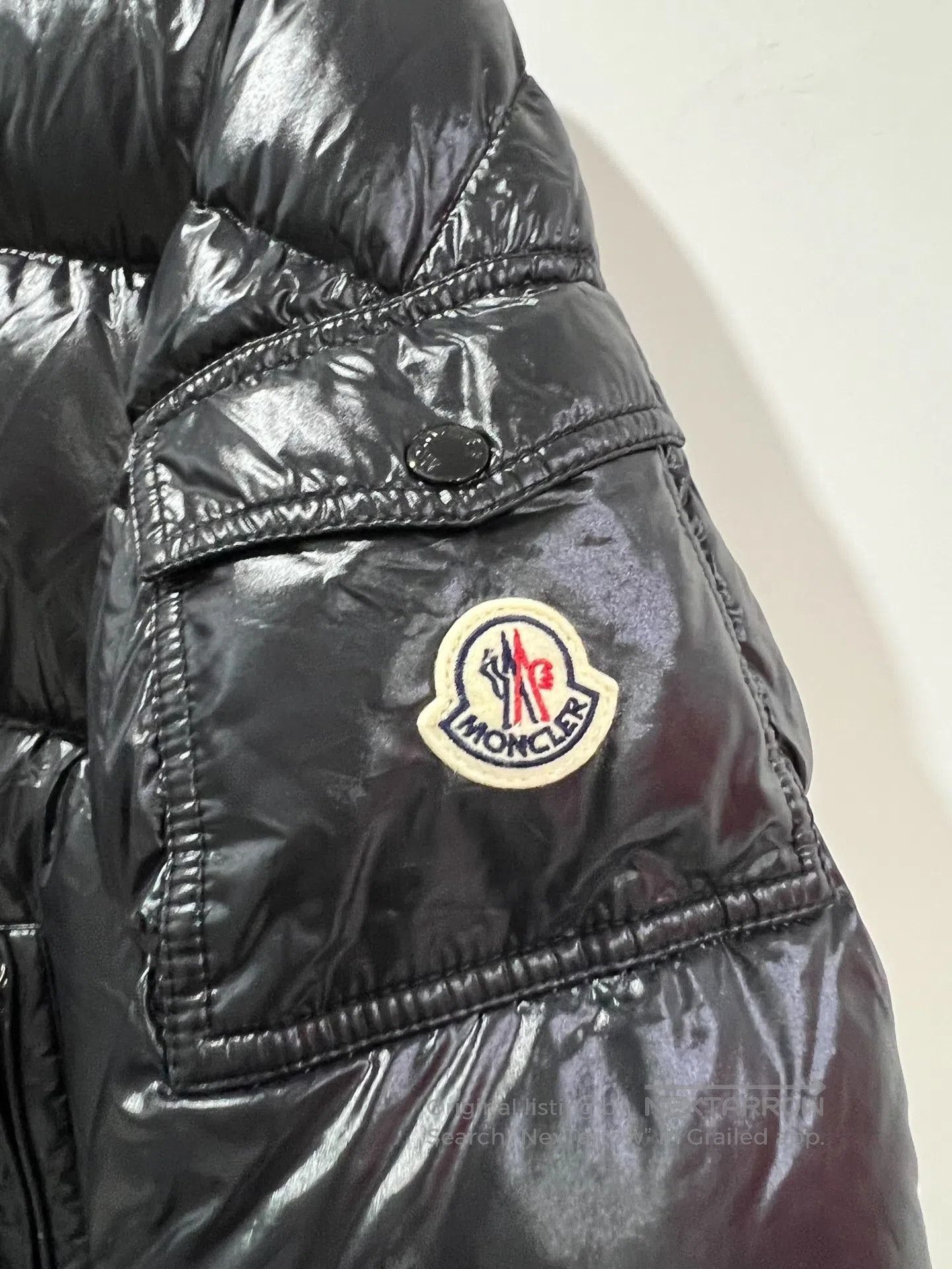 Moncler Moncler Ecrins Sleeve-embroidered down jacket| Size US S / EU 44-46 / 1 - 3 Thumbnail