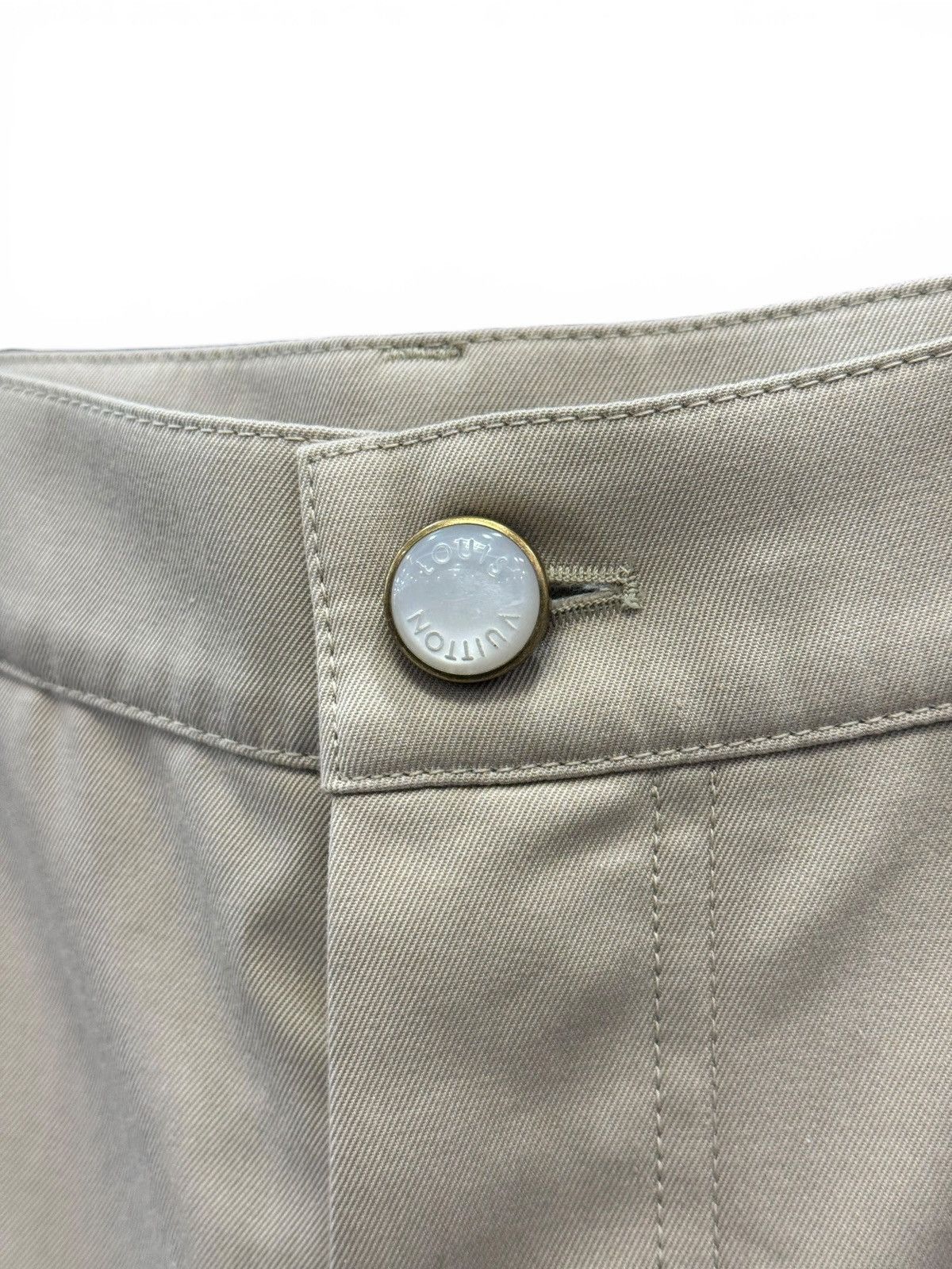 Louis Vuitton Louis Vuitton Beige Monogram Cargo Pants Size US 32 / EU 48 - 5 Thumbnail