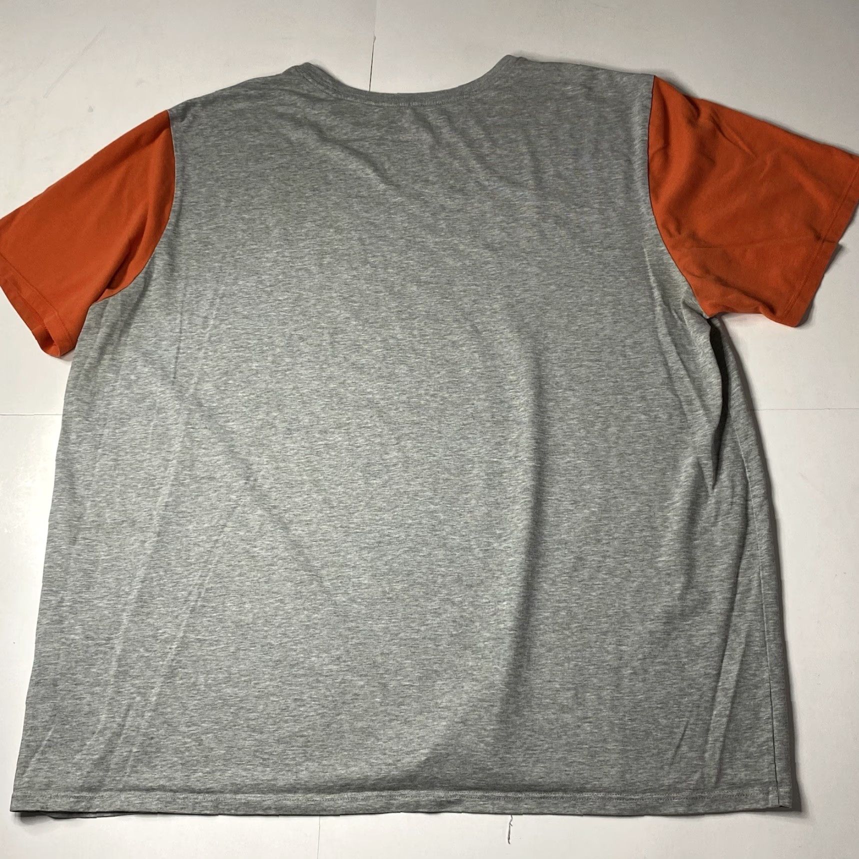 Nike VINTAGE Nike Elite Dri-Fit T-Shirt Tee Men’s Gray Orange Short Sleeve XXL TTG EEG Size US XXL / EU 58 / 5 - 4 Thumbnail