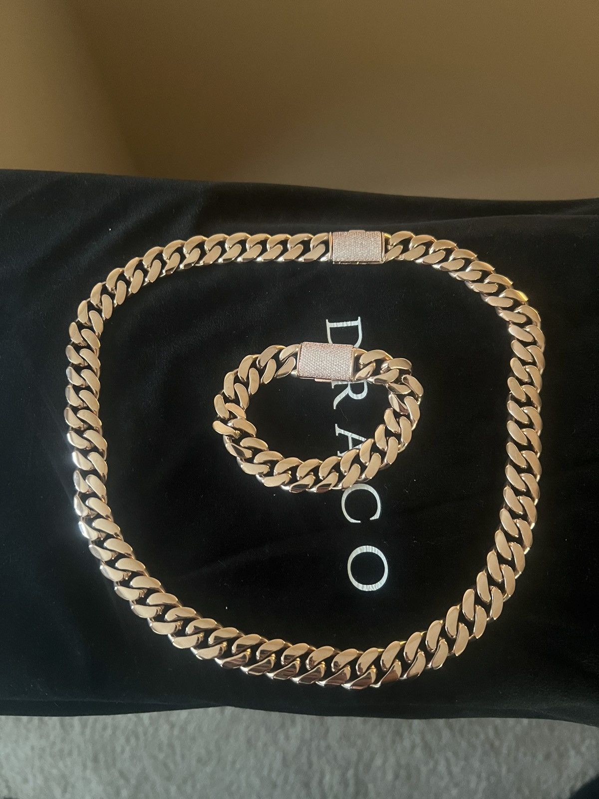 Other Rose gold miami cuban set Size 26 - 1 Thumbnail