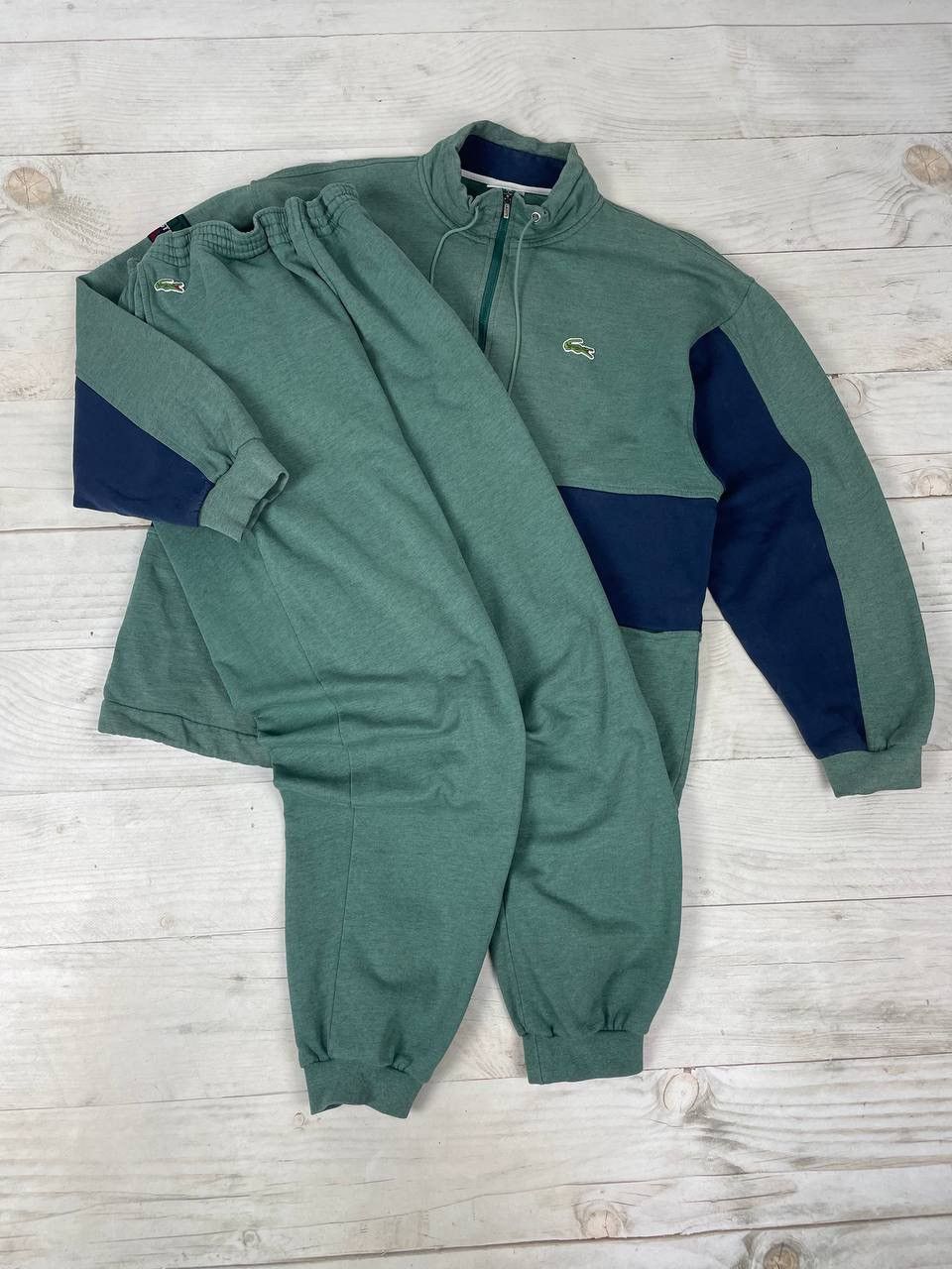 Lacoste Lacoste Tracksuit Jacket And Sweatpants 90s Size US L / EU 52-54 / 3 - 1 Thumbnail