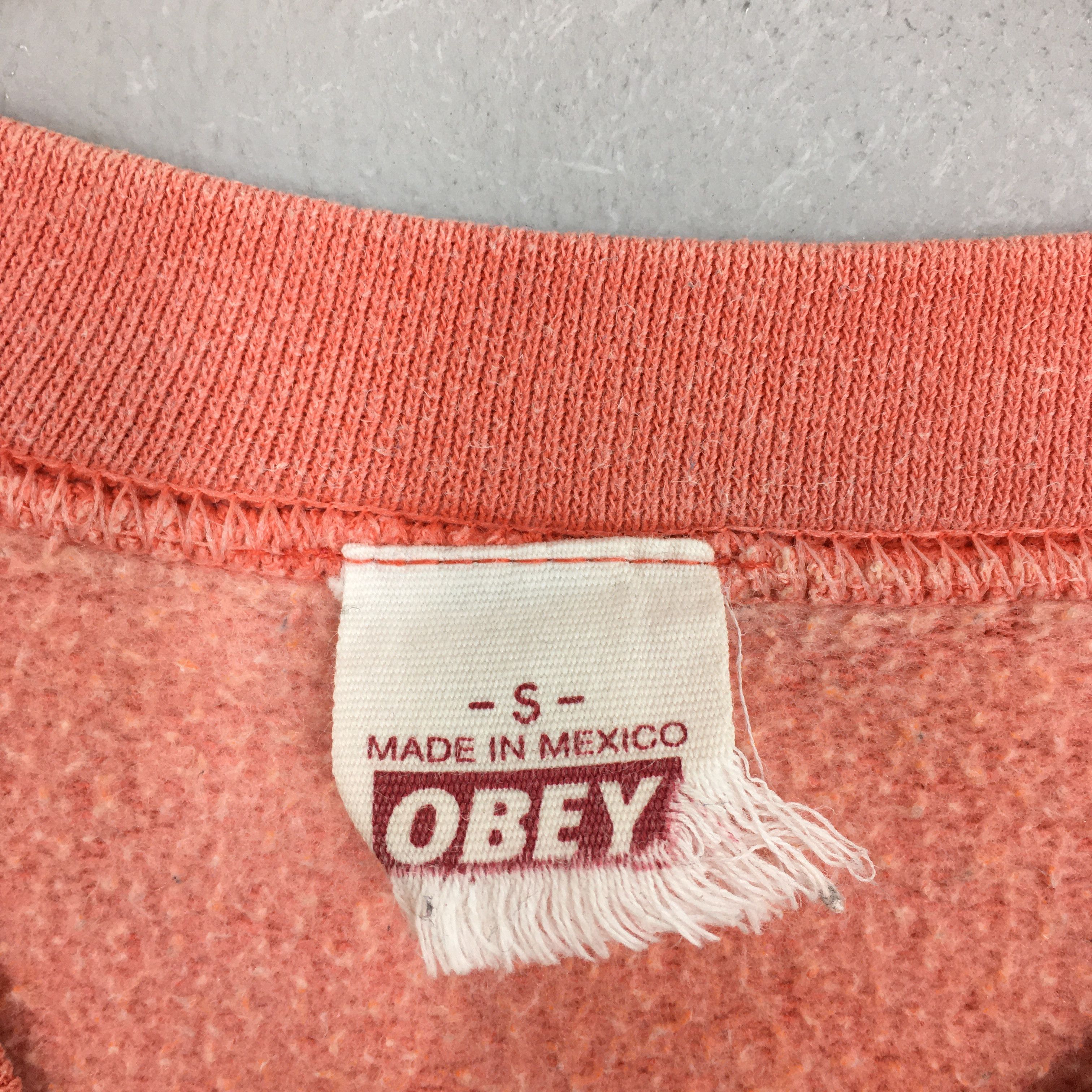 Obey × Vintage Vintage Obey Neversleep Shark Sweatshirt Small Size US S / EU 44-46 / 1 - 6 Thumbnail