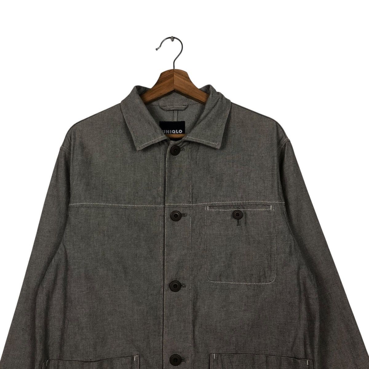 Japanese Brand × Vintage 🔥VINTAGE CHORE WORKER JACKET UNIQLO JAPAN ISSEY MIYAKE Size US S / EU 44-46 / 1 - 5 Thumbnail