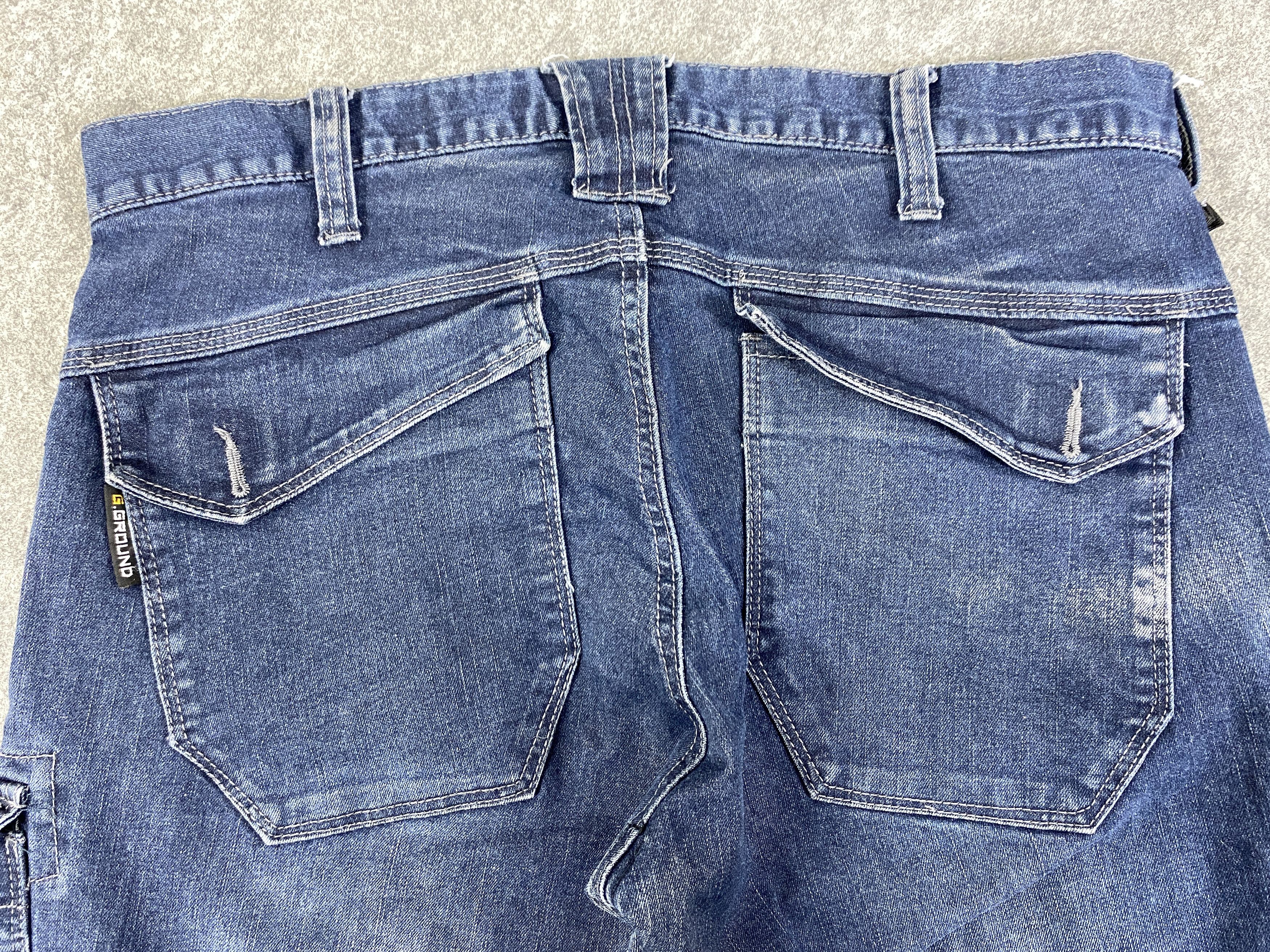 If Six Was Nine Vintage Surplus Japanese Brand Flare Cargo Pants - CP295 Size US 31 - 4 Thumbnail