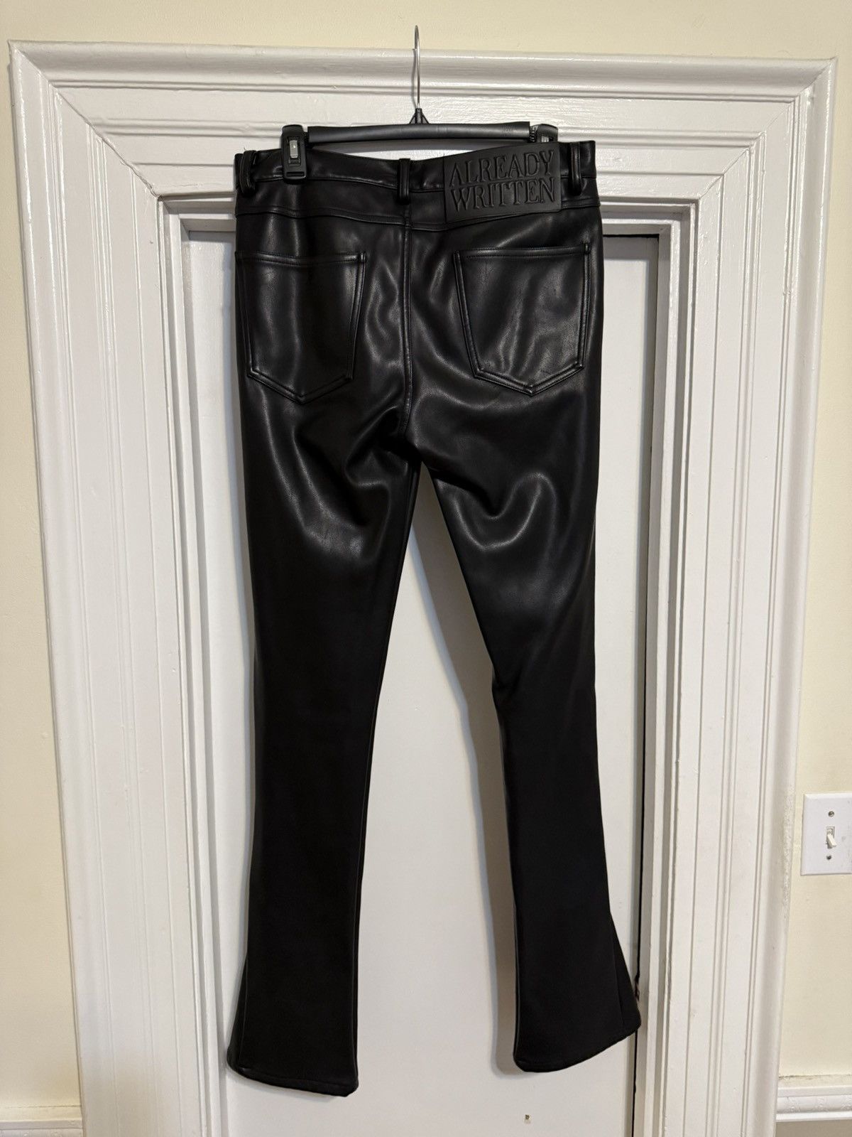 Other Already Written - Flared Leather Pants🖤 Size US 32 / EU 48 - 2 Thumbnail