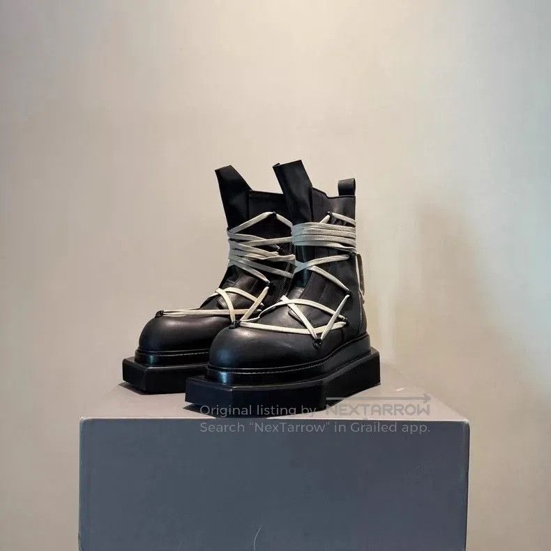 Rick Owens black lace. Size US 10 / EU 43 - 1 Thumbnail