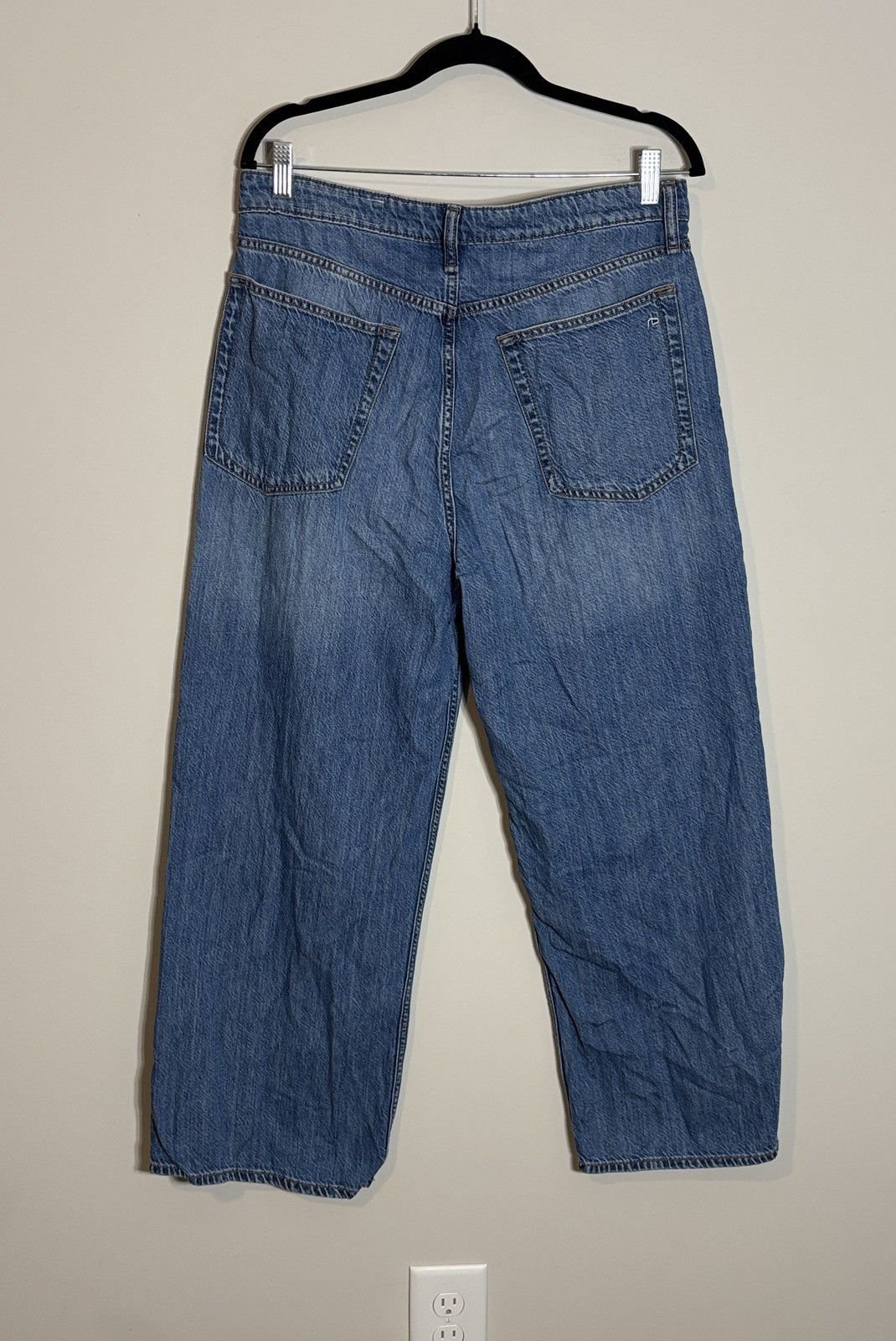 Rag & Bone Rag & Bone Lori Mid Rise Crop Jeans Size 30 Size 33" - 5 Thumbnail