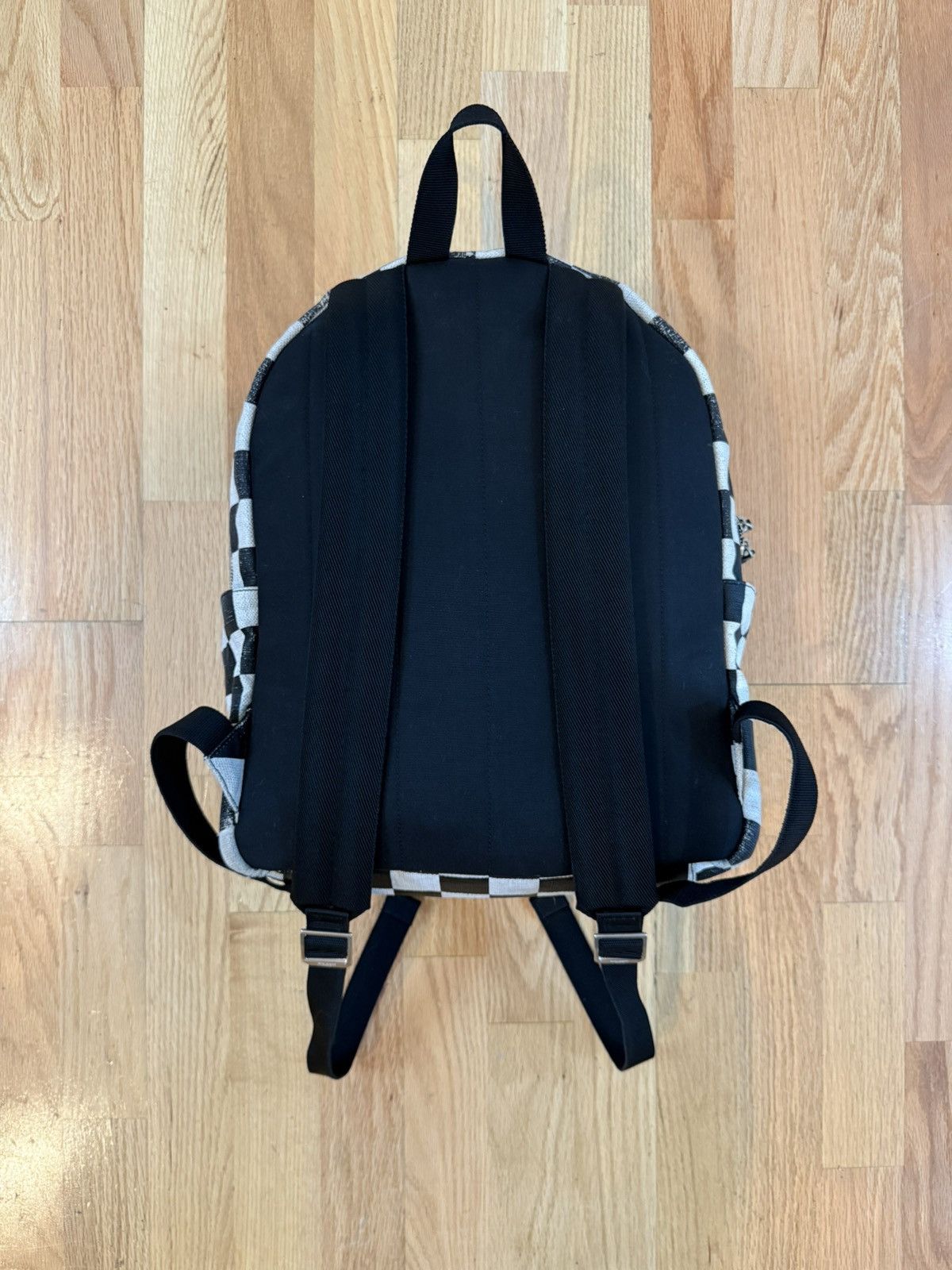 Saint Laurent Paris SS20 Checkered Backpack Size ONE SIZE - 3 Thumbnail
