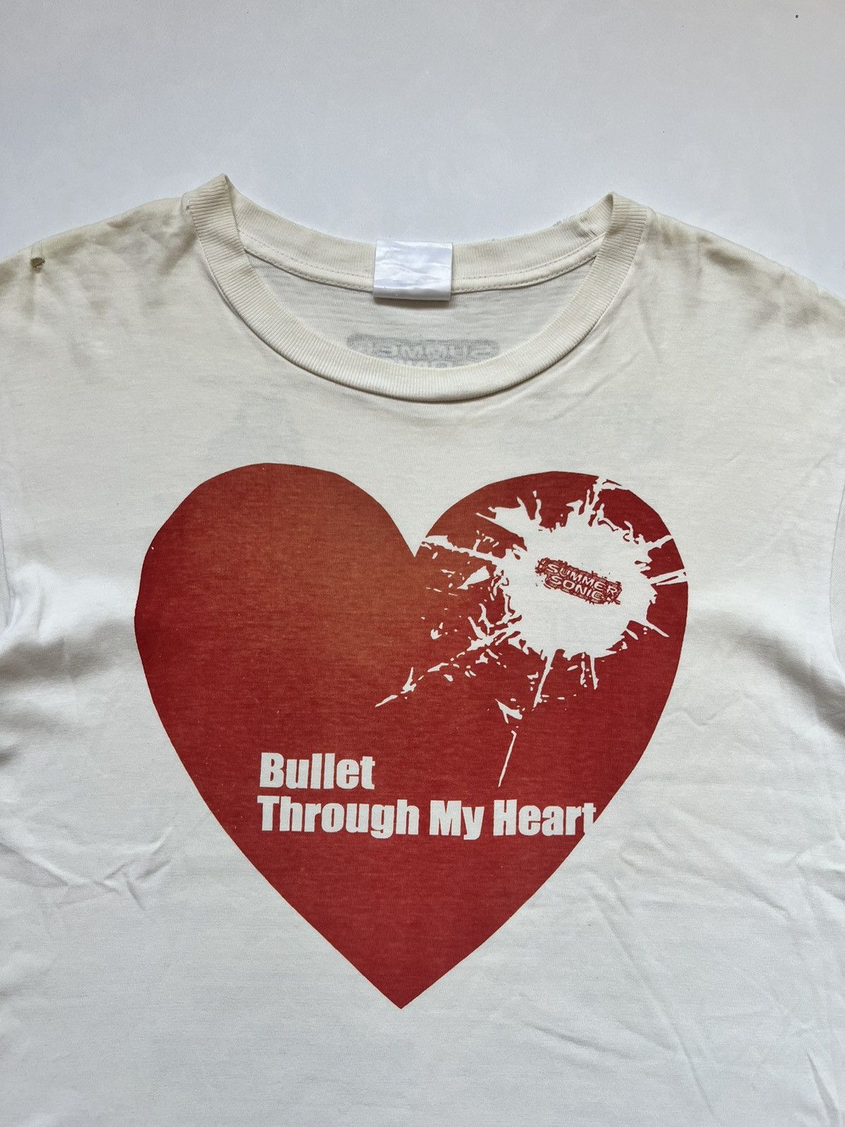 Band Tees Vintage Summer Sonic Bullet Through My Heart Size US M / EU 48-50 / 2 - 5 Thumbnail
