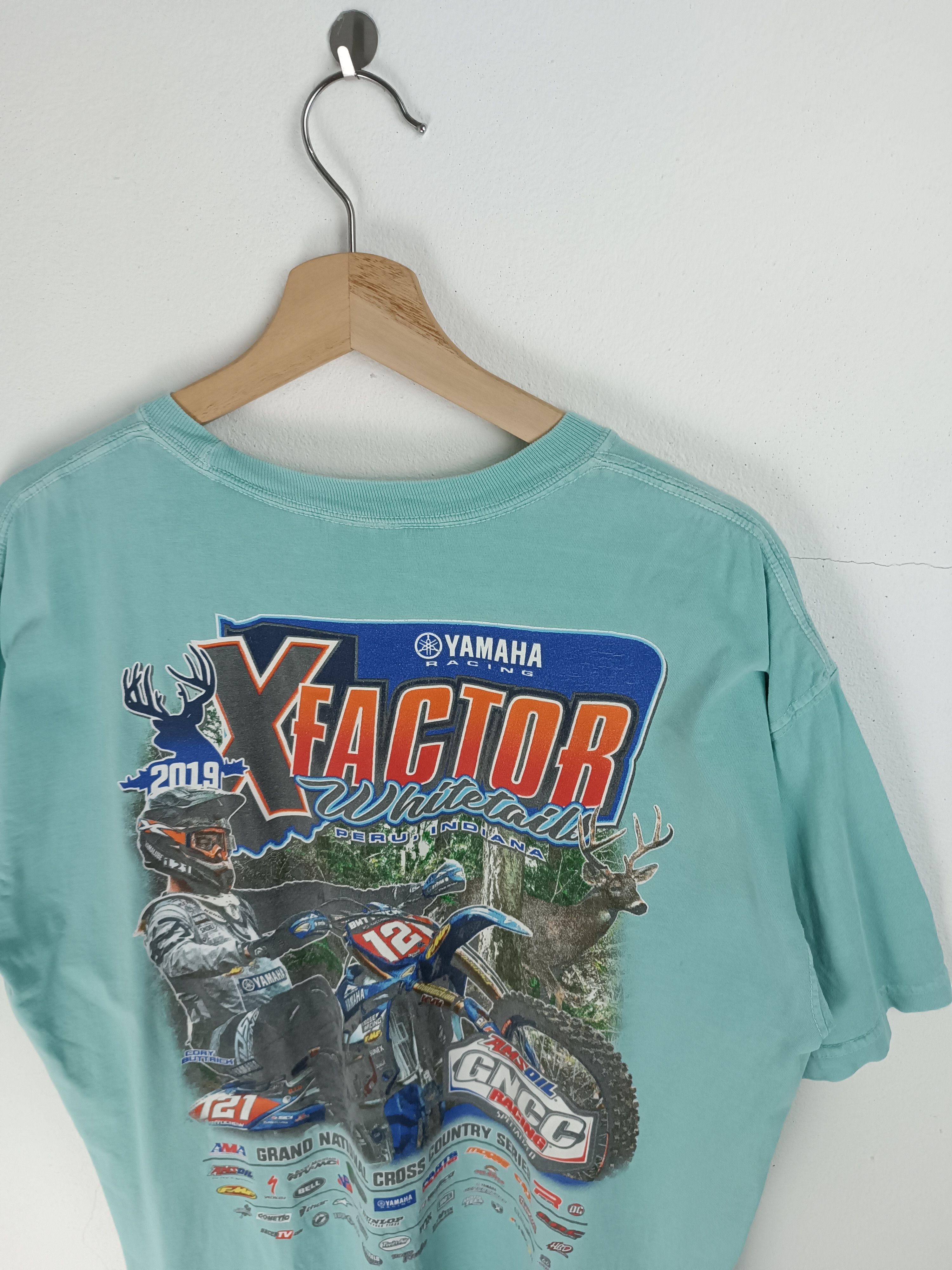 Vintage VINTAGE YAMAHA RACING CROSSCOUNTRY motocross atv bmx extreme Size US L / EU 52-54 / 3 - 13 Thumbnail