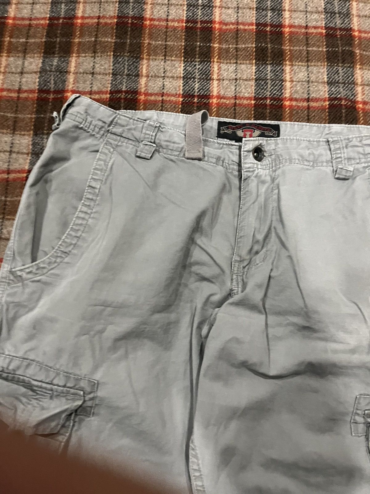 Steve And Barrys Vintage Y2K 2000’s Steve and Barry’s Military Cargo Pants Size 34" / US 12 / IT 48 - 4 Thumbnail