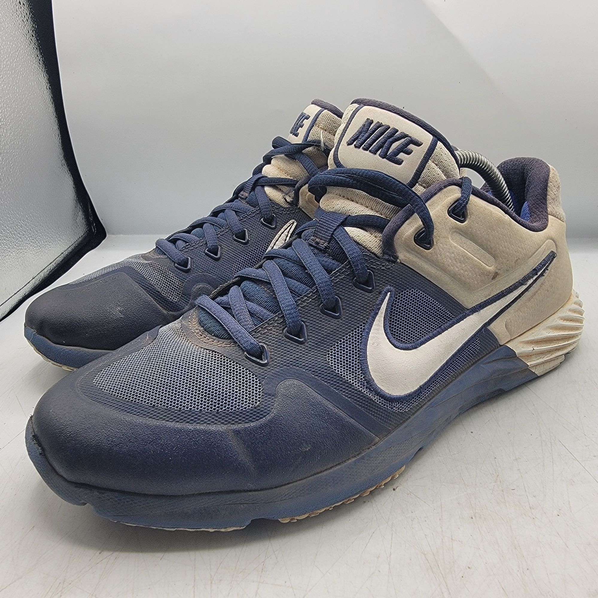 Nike Nike Alpha Huarache Elite 2 Turf Mens 11 Baseball Cleats Blu Size US 11 / EU 44 - 3 Thumbnail