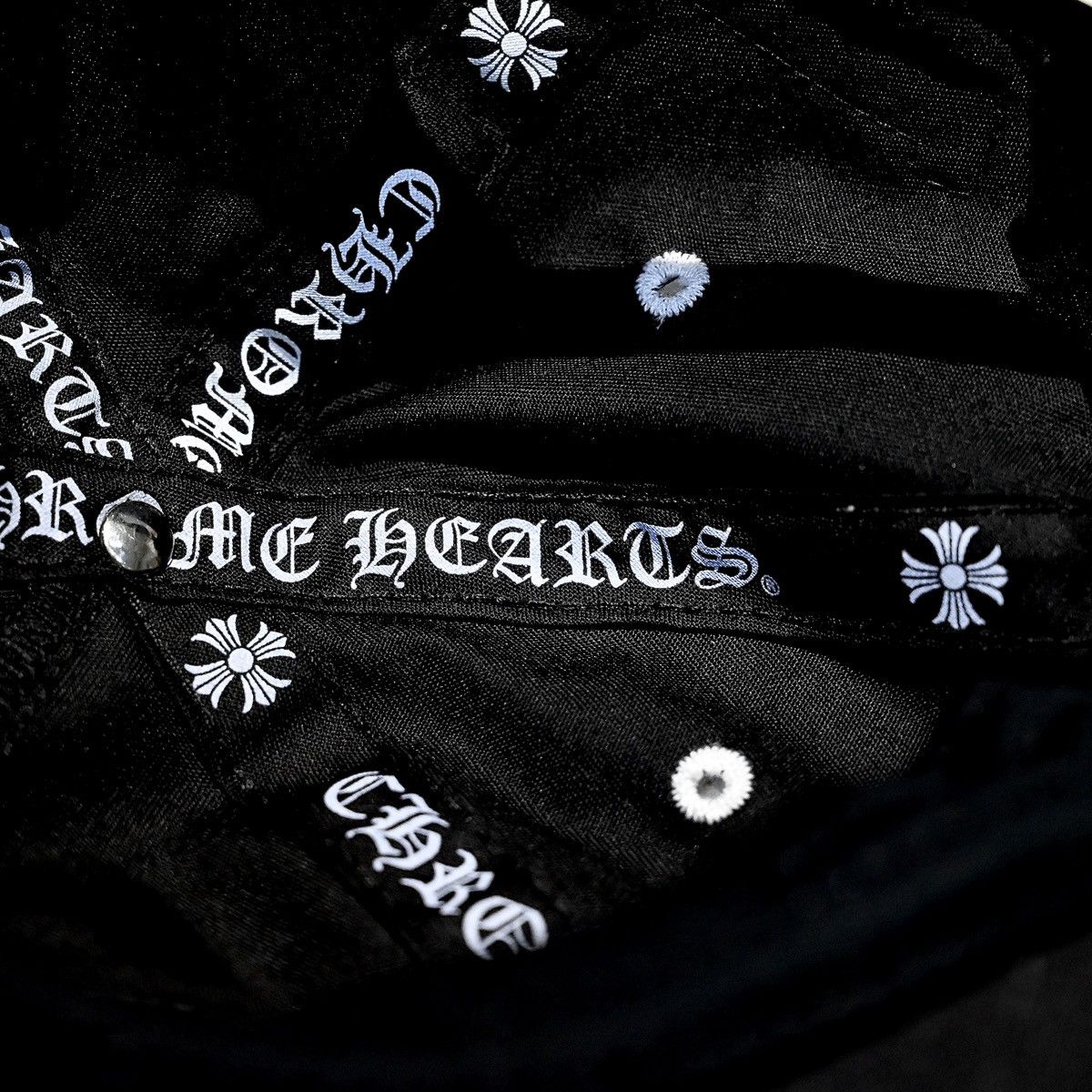 Chrome Hearts CHROME HEARTS GAS STATION ROCK TRUCKER HAT BLACK Size ONE SIZE - 7 Thumbnail