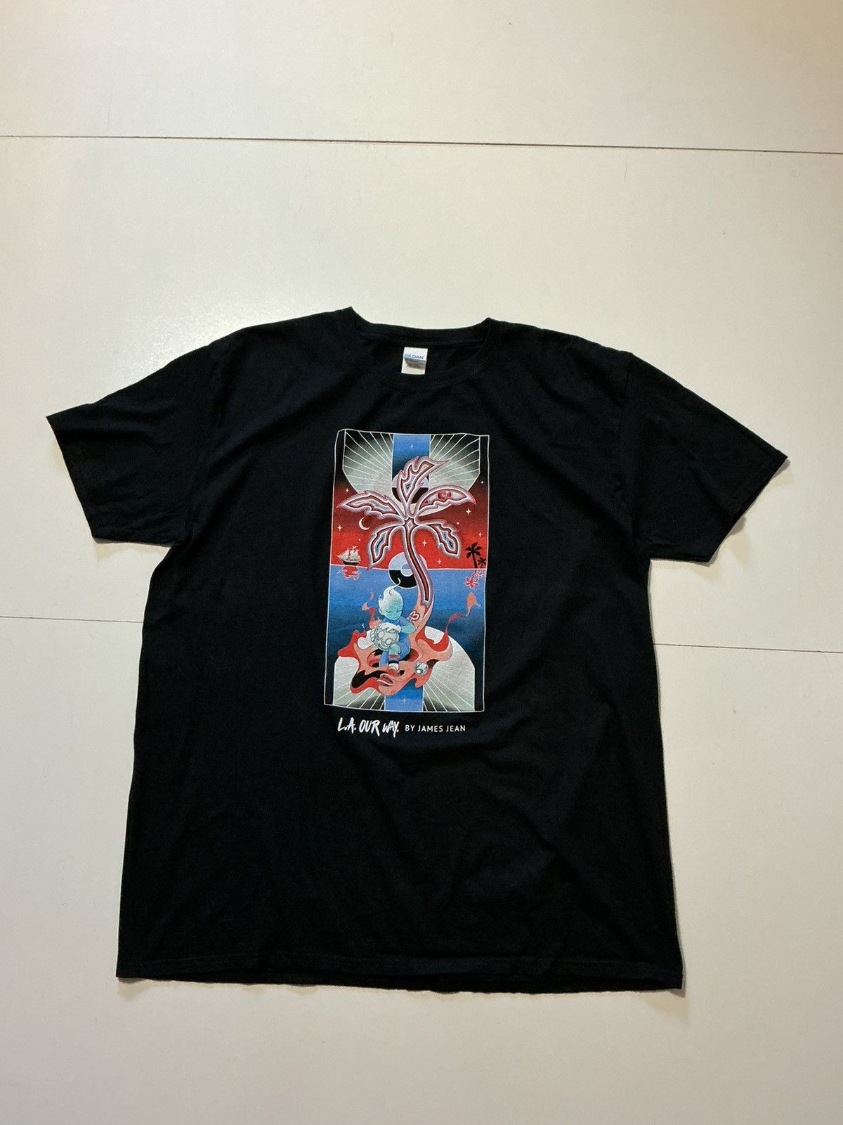 NBA Los Angeles Clippers X James Jean Art LA Our Way T-Shirt Size US XL / EU 56 / 4 - 2 Thumbnail