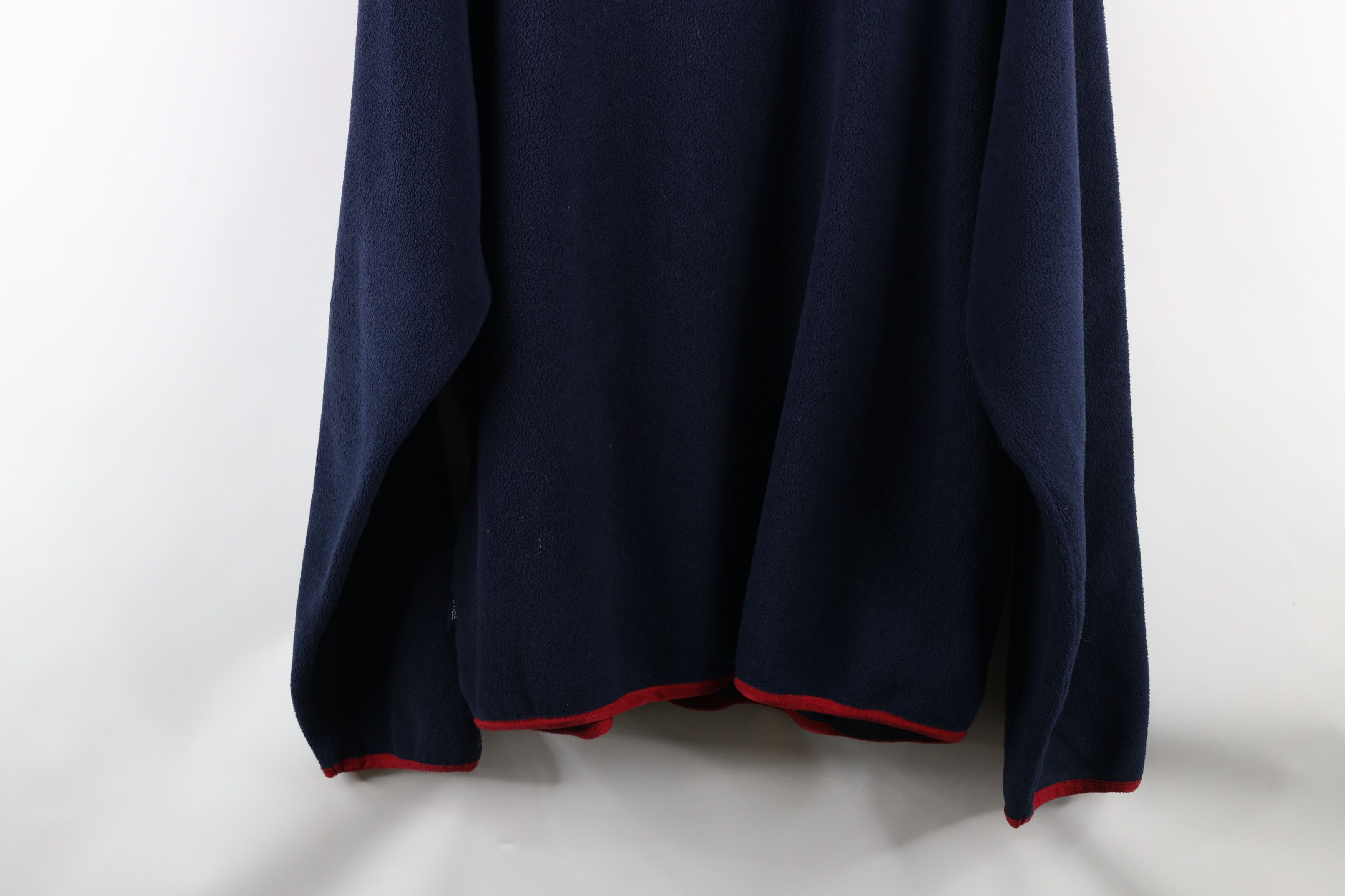 Nautica × Vintage Vintage 90s Nautica Out Half Zip Fleece Pullover Sweater USA Size US XL / EU 56 / 4 - 12 Thumbnail