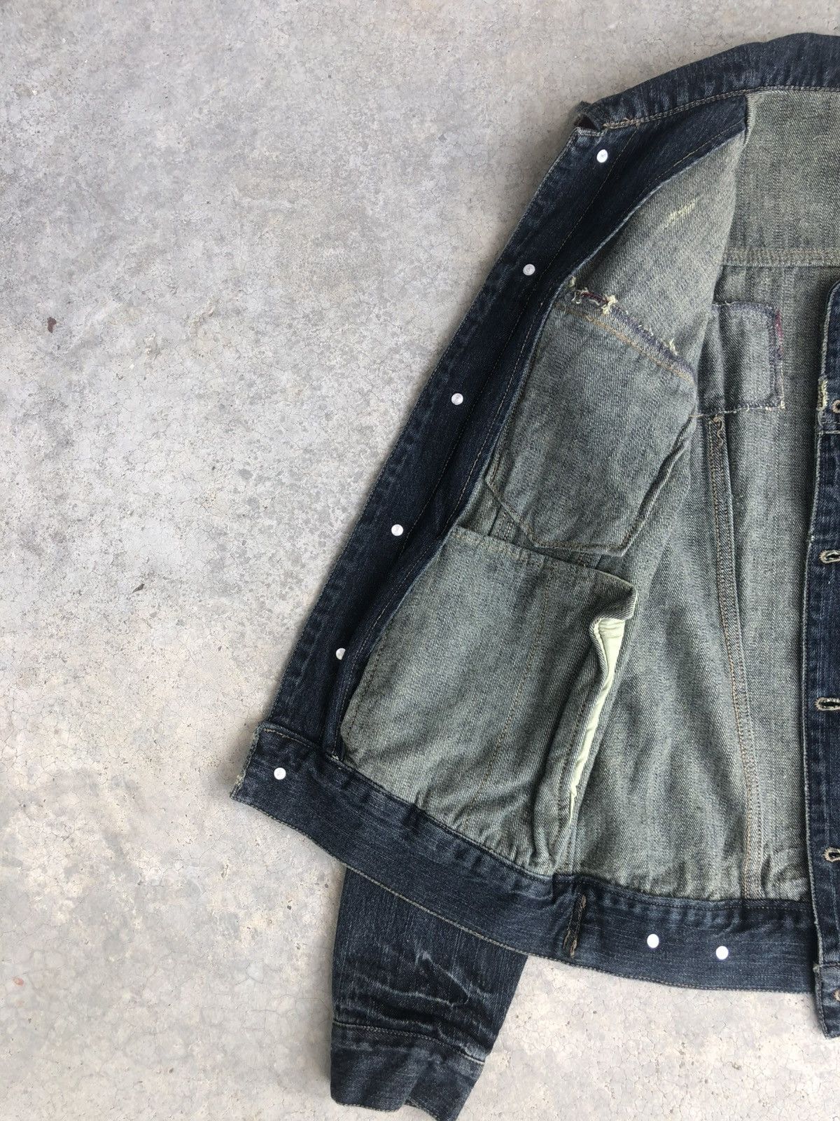 Japanese Brand Japanese Gumu Sashiko jacket Denim Jacket Patchwork Size US M / EU 48-50 / 2 - 16 Thumbnail