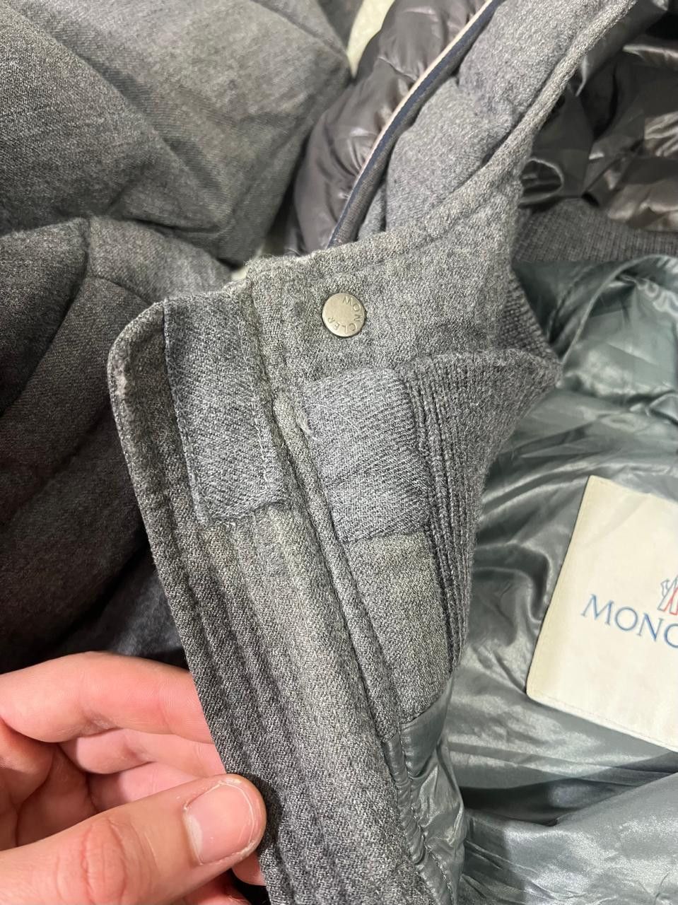 Moncler Moncler HEM 2in1 wool down jacket Size US L / EU 52-54 / 3 - 25 Thumbnail