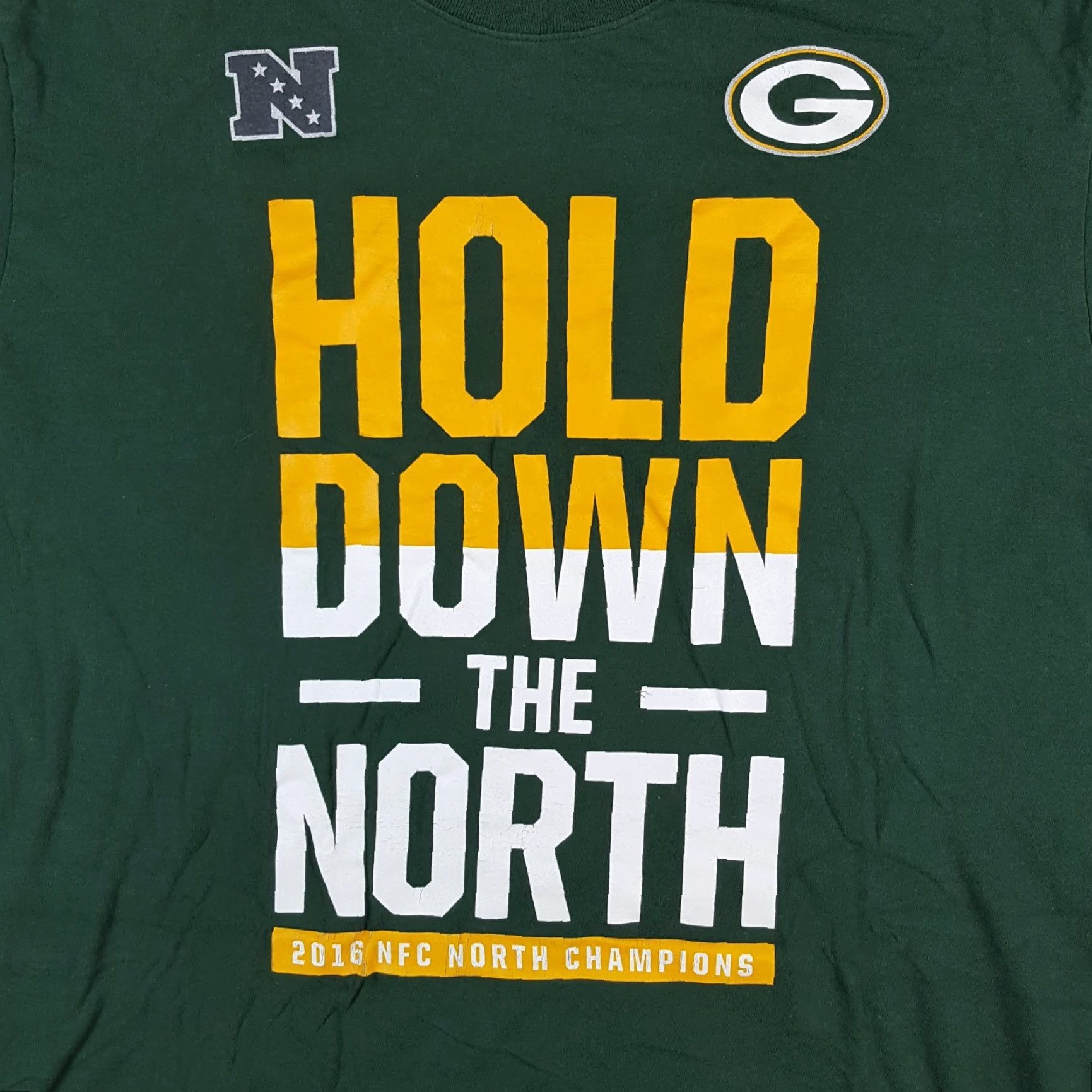Nike VINTAGE Nike Green Bay Packers NFL Football T Shirt XL Men Green Swoosh Hold Down The North 90s Retro Sports NFL Logo Embroidered Cotton Cotton Size US XL / EU 56 / 4 - 3 Thumbnail