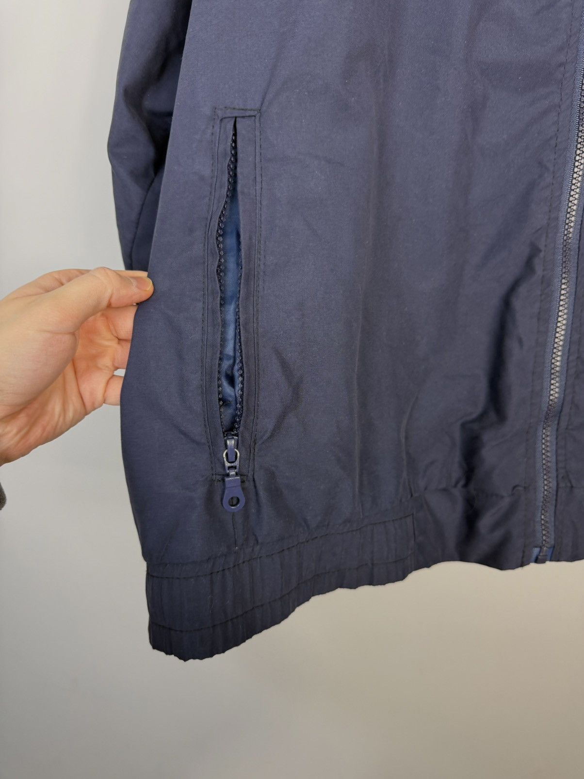 Burberry Thomas Burberry Vintage 90's Zipped Plaid Collar Jacket Size US XXL / EU 58 / 5 - 6 Thumbnail