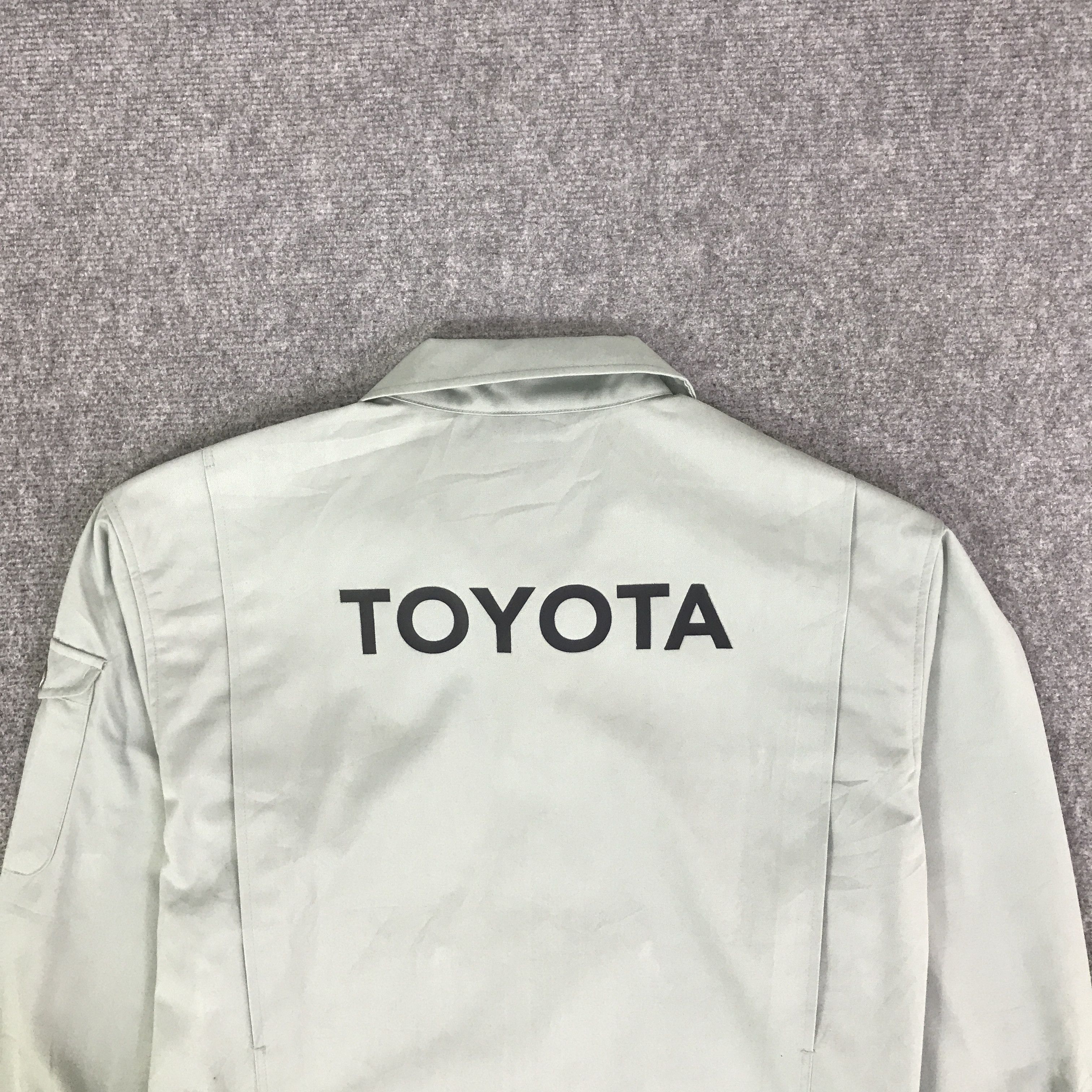 Japanese Brand TOYOTA RACING MOTORSPORT CUSTOM JAPAN JACKET K126B13 Size US L / EU 52-54 / 3 - 4 Thumbnail