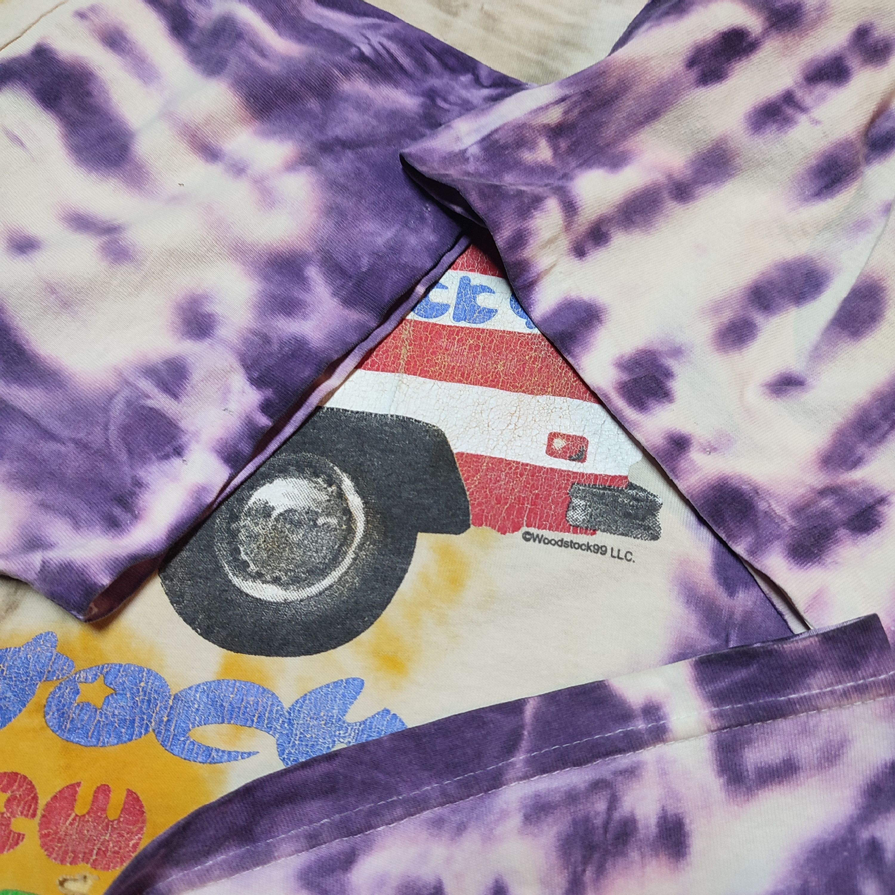 Liquid Blue × Vintage Vintage 1999 Woodstock Festival 99 T-shirt Size US XL / EU 56 / 4 - 4 Thumbnail