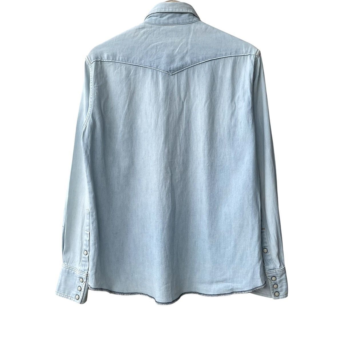 Blue Blue Japan Blue Blue Japan H.R Market WMN Denim Western Shirt Size M / US 6-8 / IT 42-44 - 2 Thumbnail