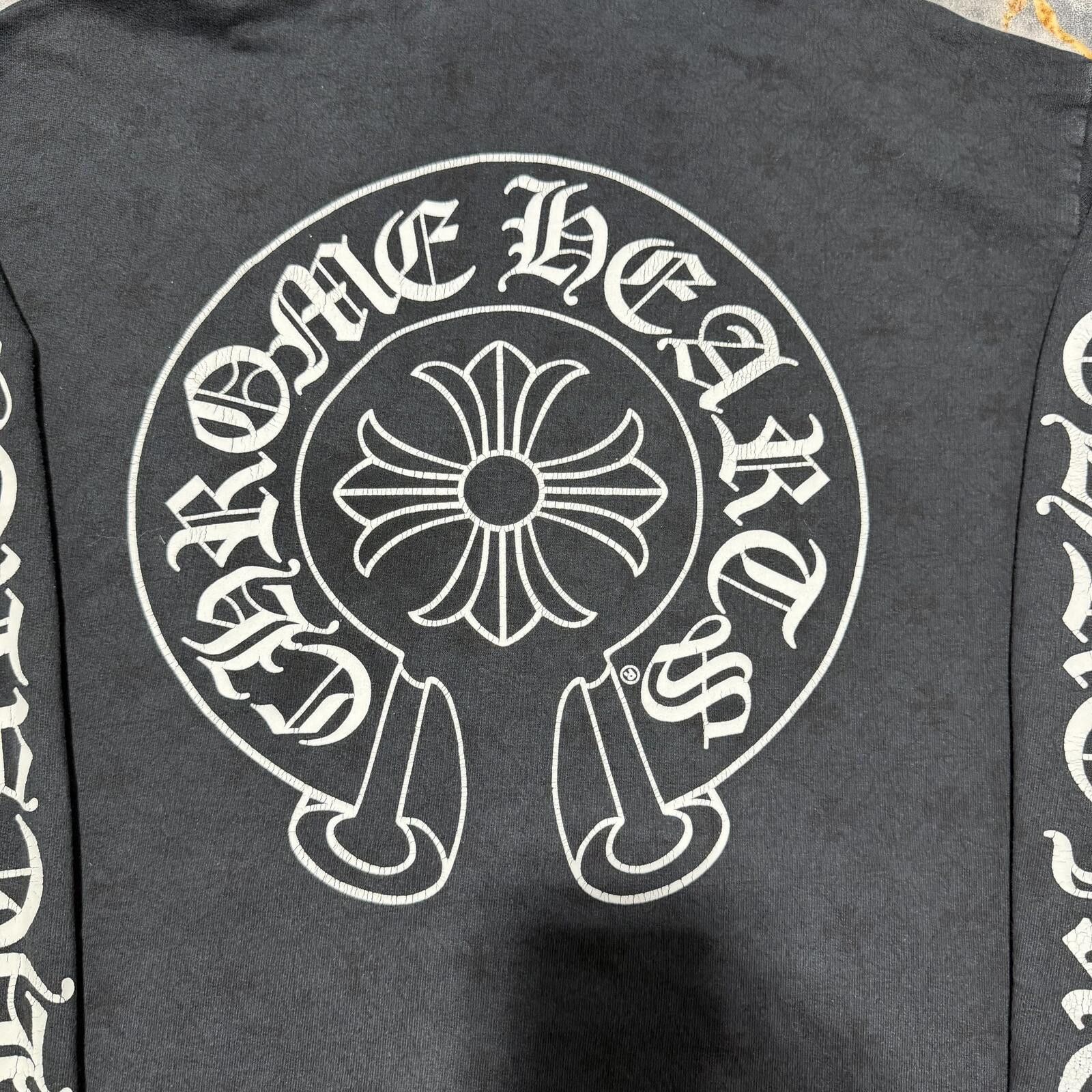 Chrome Hearts Chrome Hearts Reflective Monogram Hoodie Black - Size US S / EU 44-46 / 1 - 4 Thumbnail