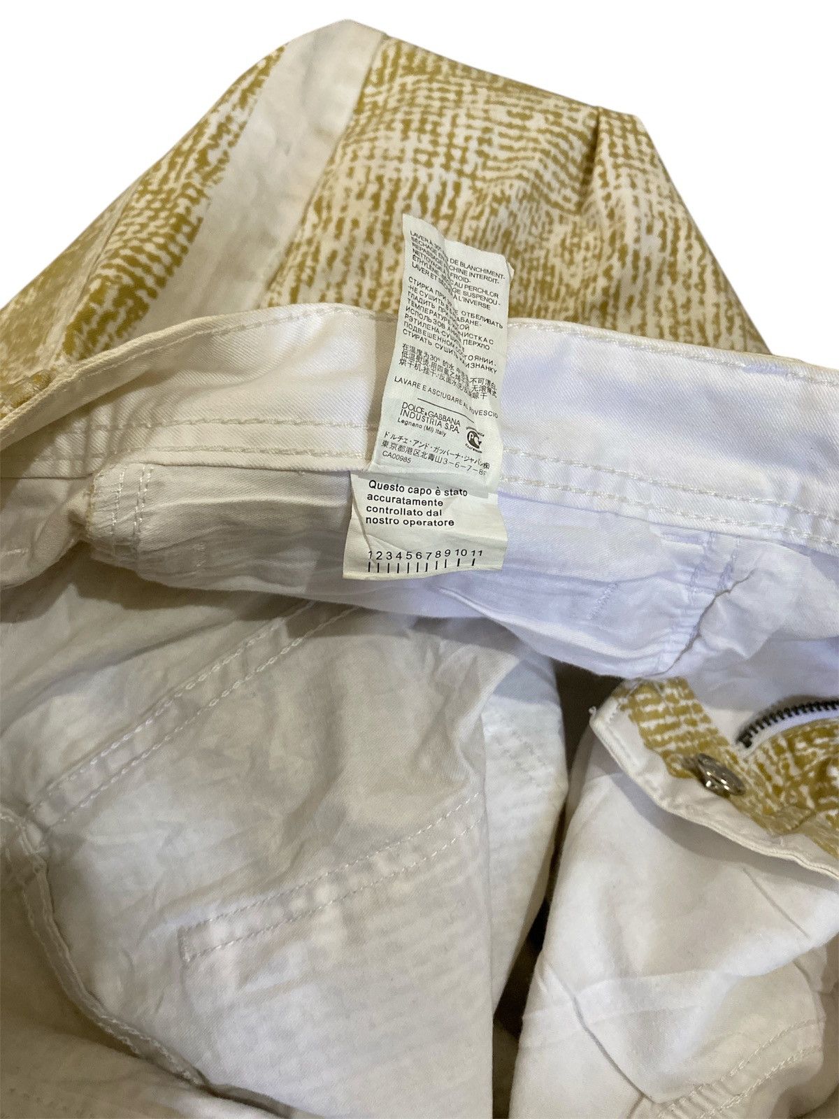 Dolce & Gabbana DOLCE & GABBANA PANTS Size US 34 / EU 50 - 8 Thumbnail