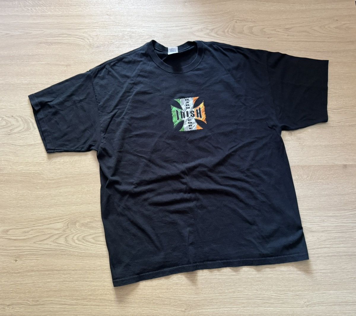 Band Tees Vintage Gildan Irish Hardcore Band Rock Metal T-Shirt Size US XXL / EU 58 / 5 - 1 Thumbnail