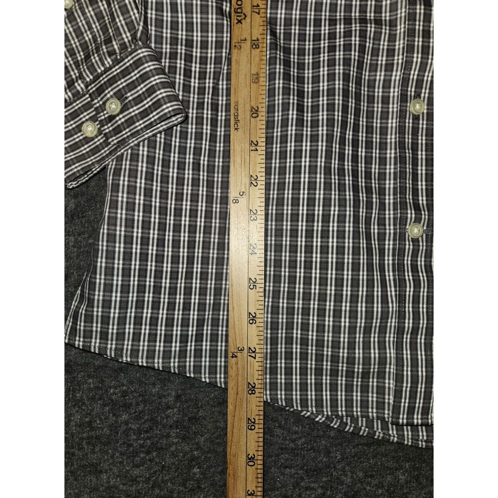 Eddie Bauer Eddie Bauer Button-Down Shirt Men's Small Plaid Wrinkle Free Relaxed Fit Casual Size US S / EU 44-46 / 1 - 4 Thumbnail