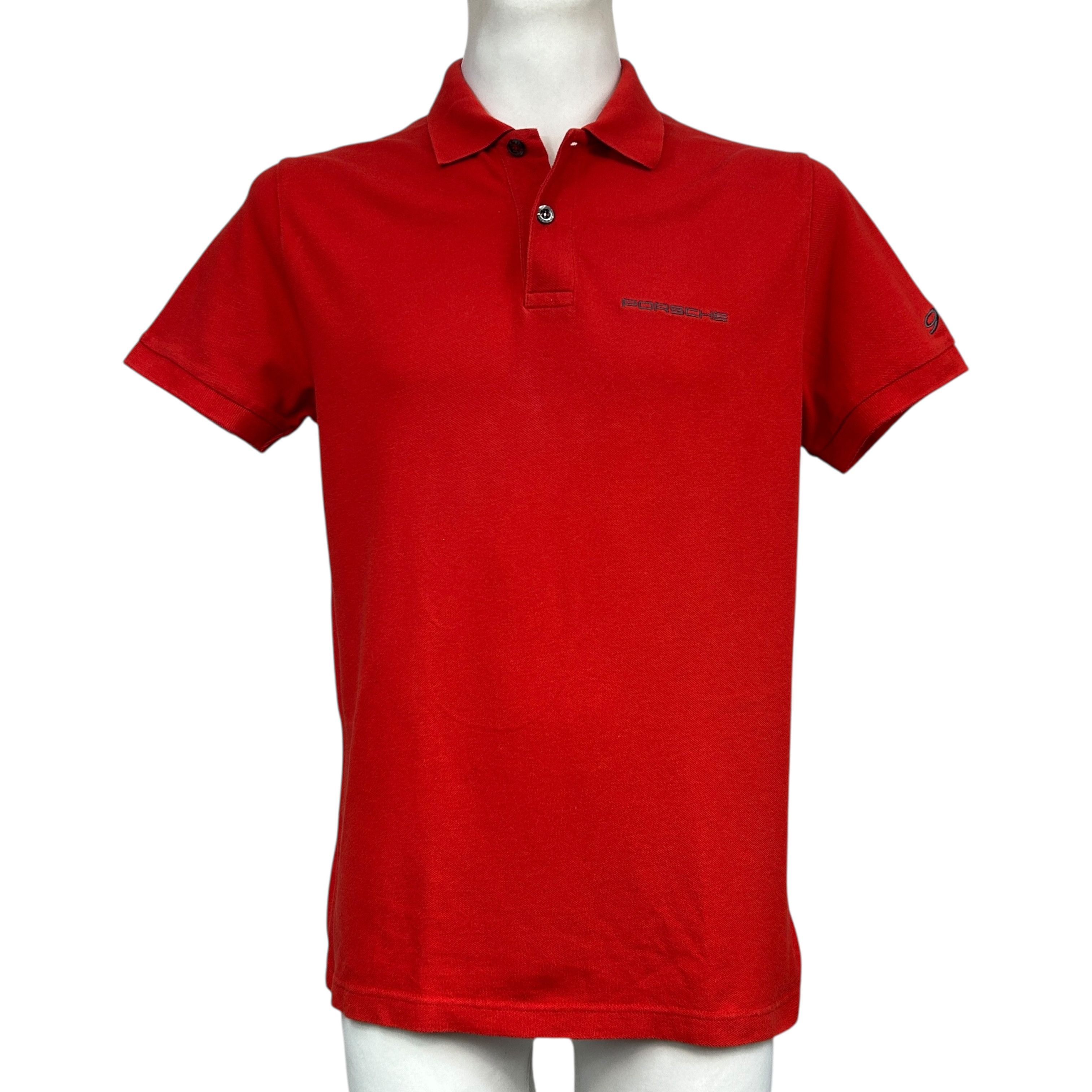 Porsche Design Porsche Design 911 Red Polo Shirt Men Size M Size US M / EU 48-50 / 2 - 1 Thumbnail