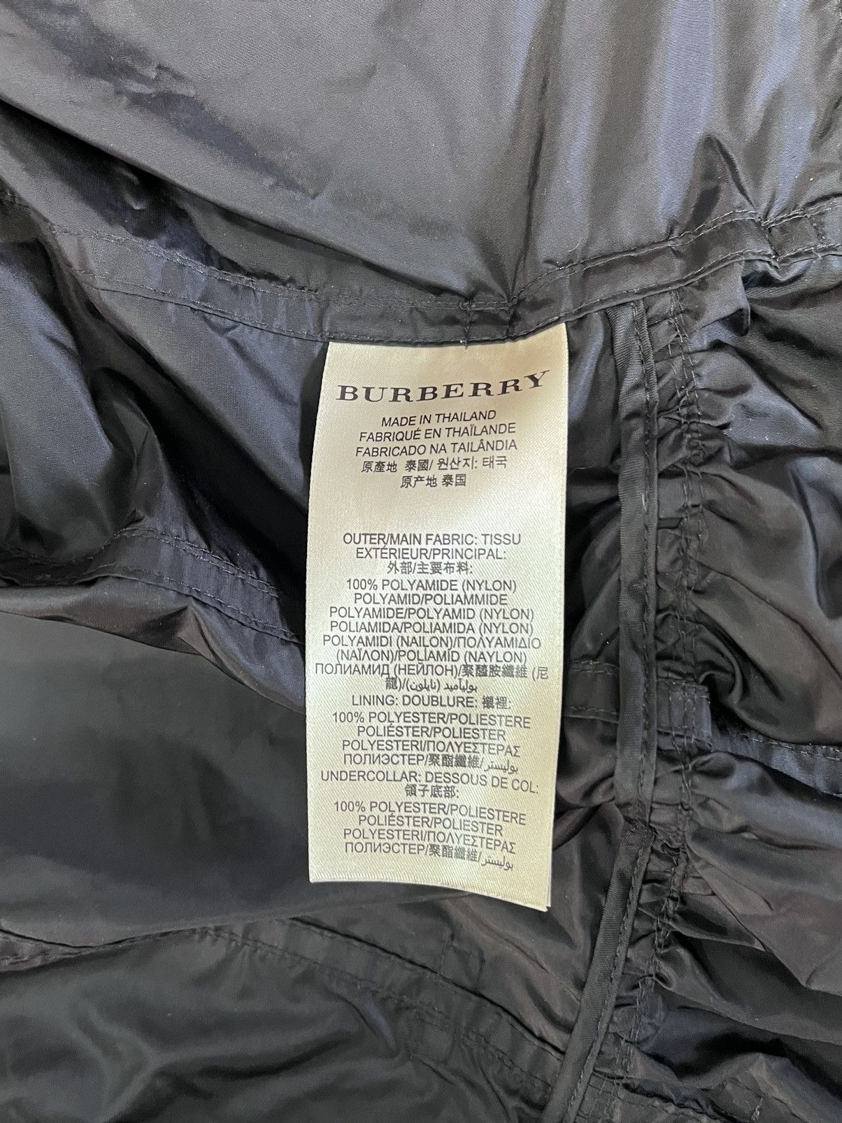 Burberry Burberry Brit Peasdale Short Trench Jacket Nova Check Nylon Size S / US 4 / IT 40 - 7 Thumbnail