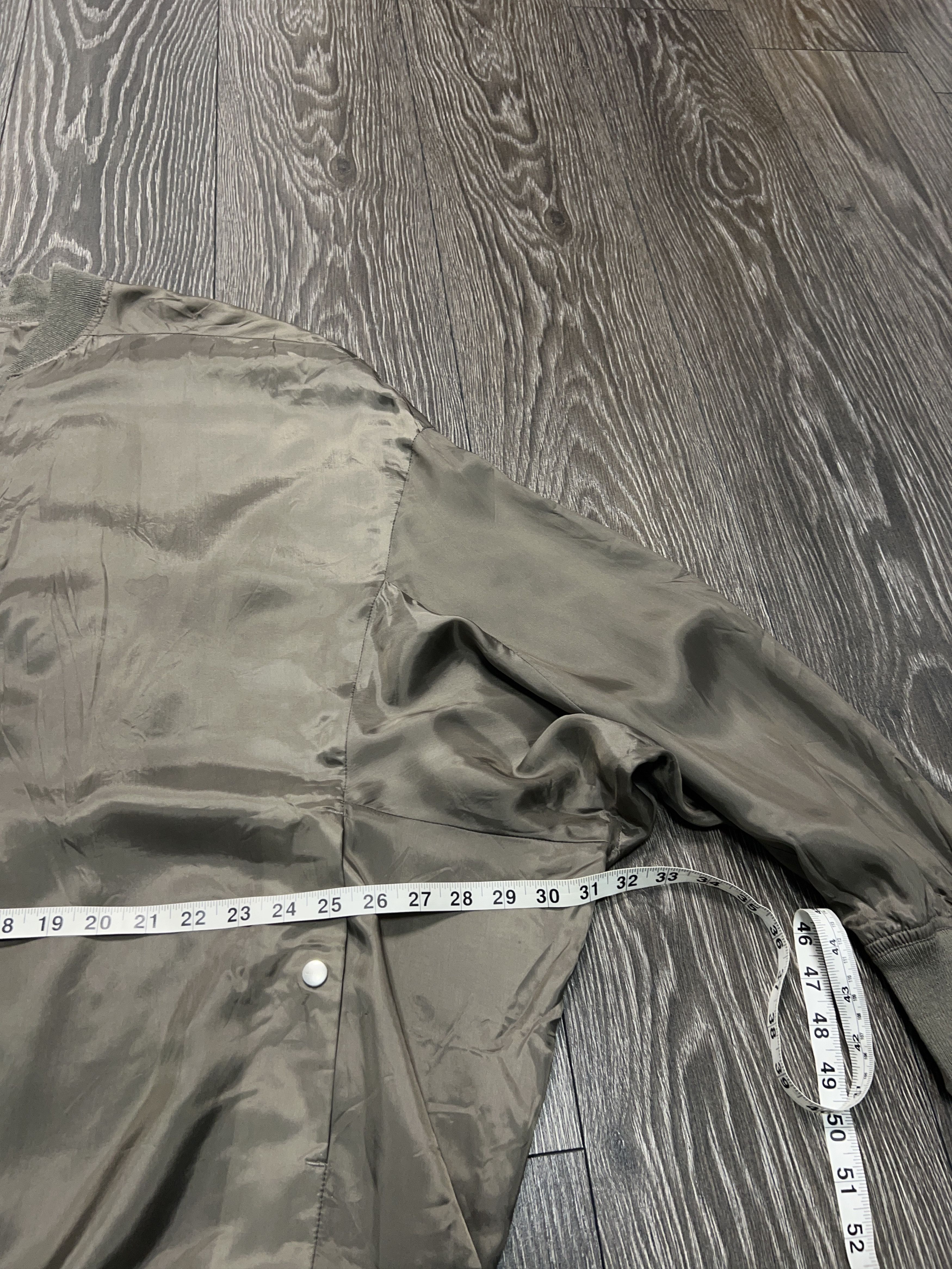 Rick Owens NWT Mens Jumbo Peter Flight Bomber Nylon Jacket Size 40 50 M Size US M / EU 48-50 / 2 - 9 Thumbnail