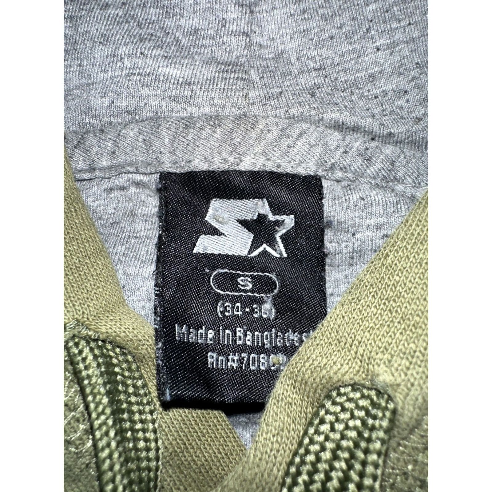 Starter VINTAGE Starter Hoodie Men S Green Distressed Pullover Small Size Hood Pocket Mens Size US S / EU 44-46 / 1 - 7 Thumbnail