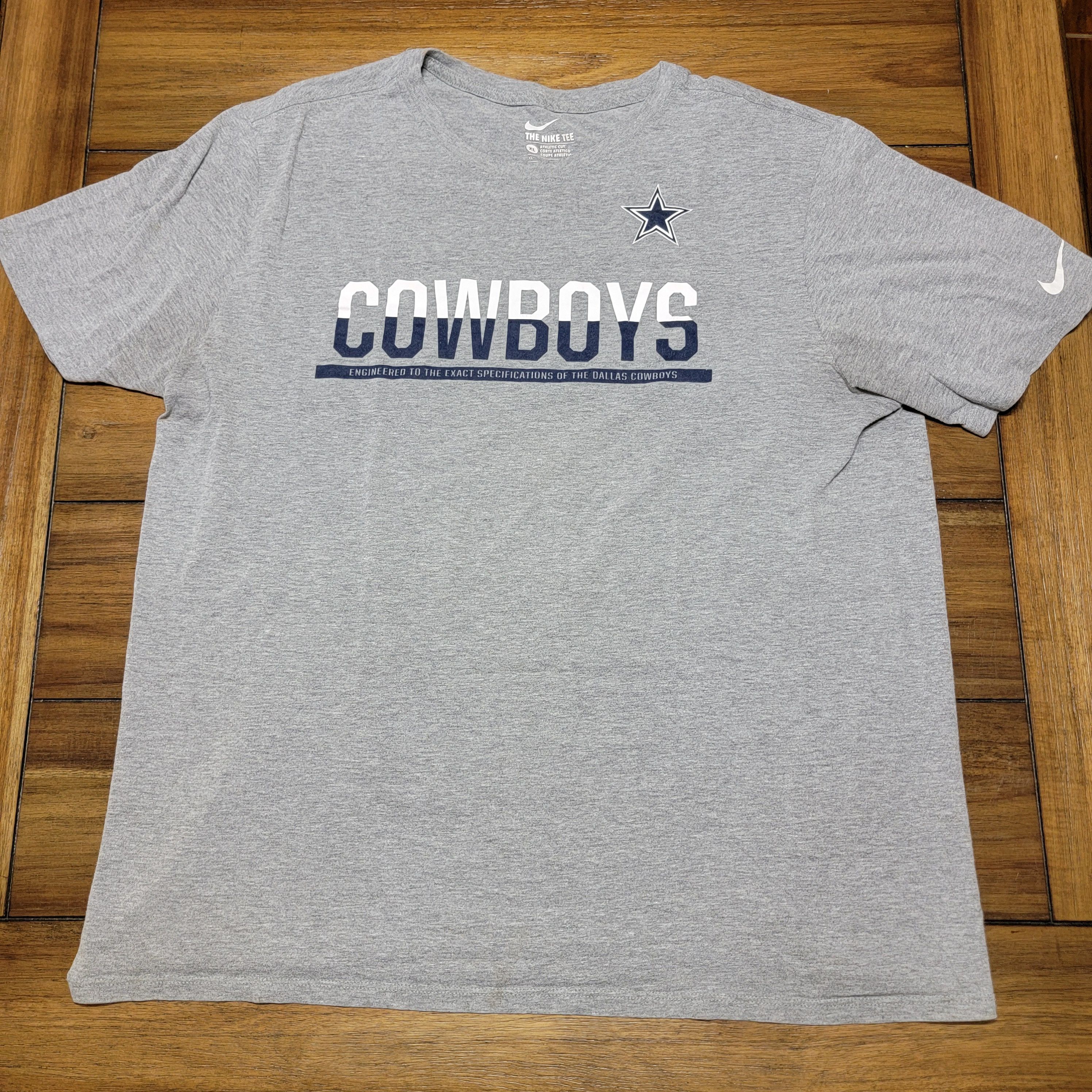 Nike Nike Tee SS Unisex "Dallas Cowboys: Engineered To The..." XL Size US XL / EU 56 / 4 - 1 Thumbnail