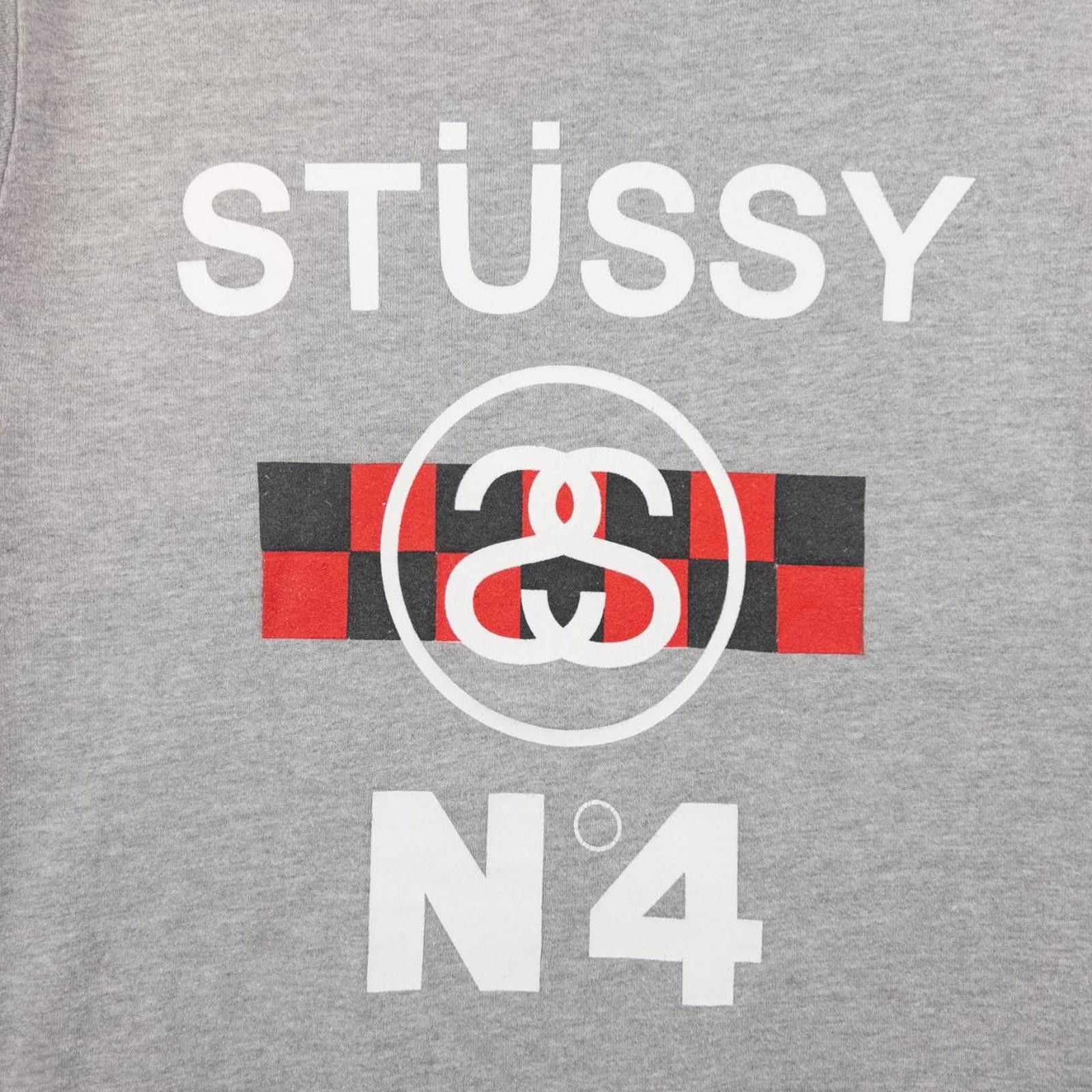 Stussy Vintage Stussy No 4 Graphic Sweatshirt Size S Size US S / EU 44-46 / 1 - 4 Thumbnail