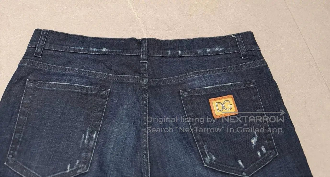 Dolce & Gabbana Dolce & Gabbana Gold Label Blue Jeans. Size US 35 - 8 Thumbnail
