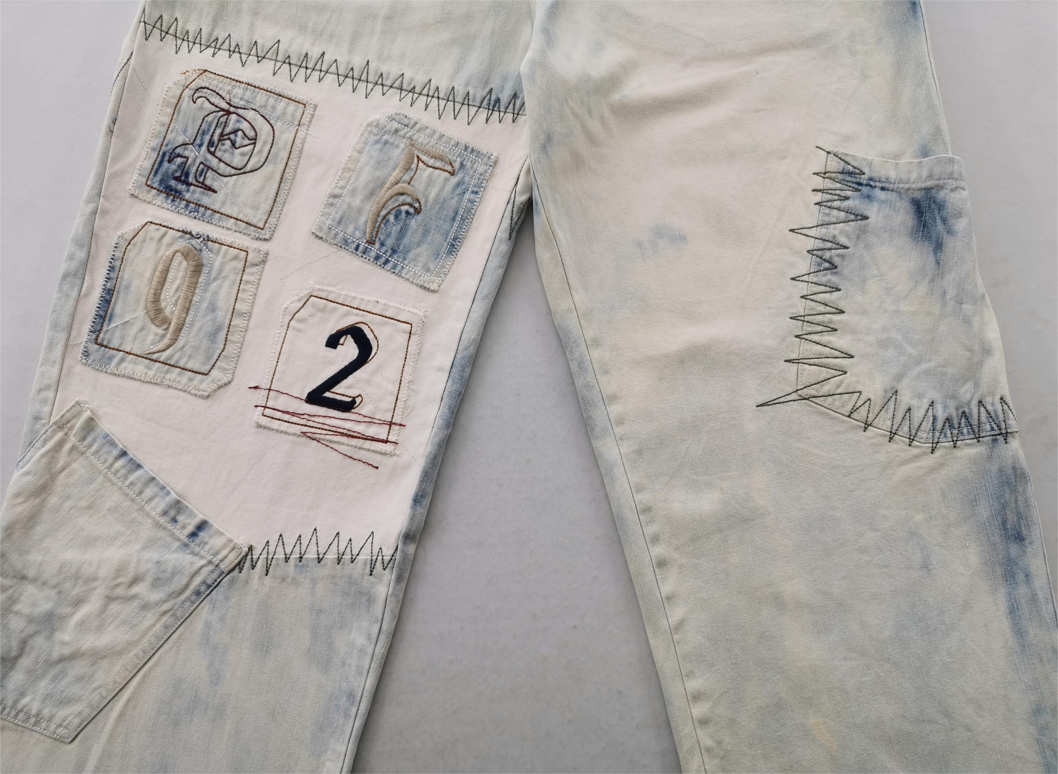 Phat Farm Vintage 90s Phat Farm Acid Wash Denim Jeans Size 36/36x33 Size US 36 / EU 52 - 7 Thumbnail
