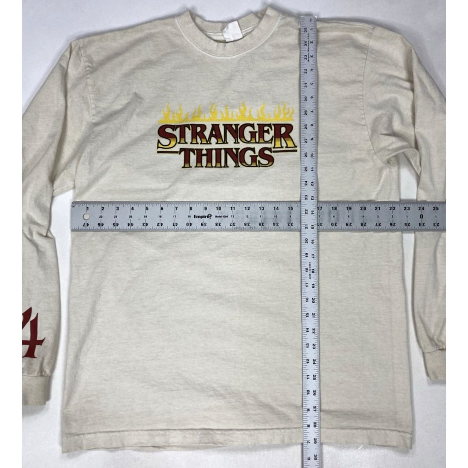 Pacsun Pacsun Stranger Things Logo Graphic T-shirt Men Large Long Sleeve Size US L / EU 52-54 / 3 - 6 Thumbnail