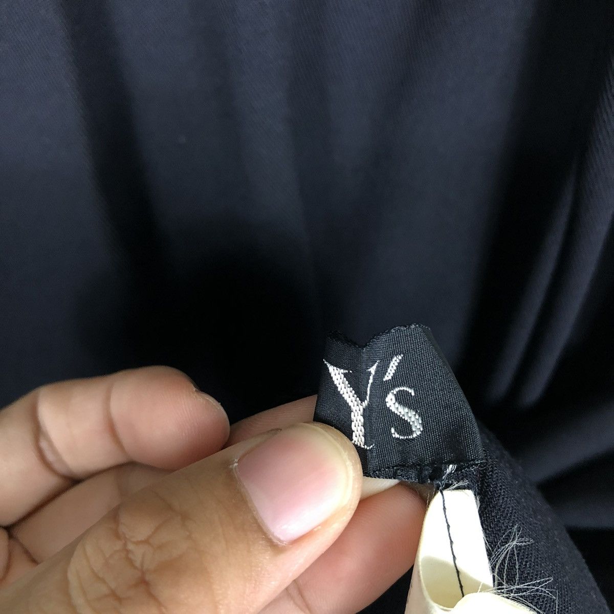 Yohji Yamamoto 🔥RICH BLACK LONG BLOUSE SLEEVELESS Y’S YOHJI YAMAMOTO Size M / US 6-8 / IT 42-44 - 12 Thumbnail