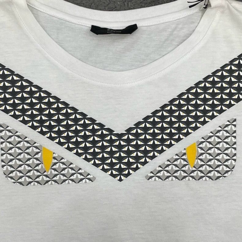 Fendi Fendi Small Monster Short Sleeve TShirt Size US M / EU 48-50 / 2 - 3 Thumbnail