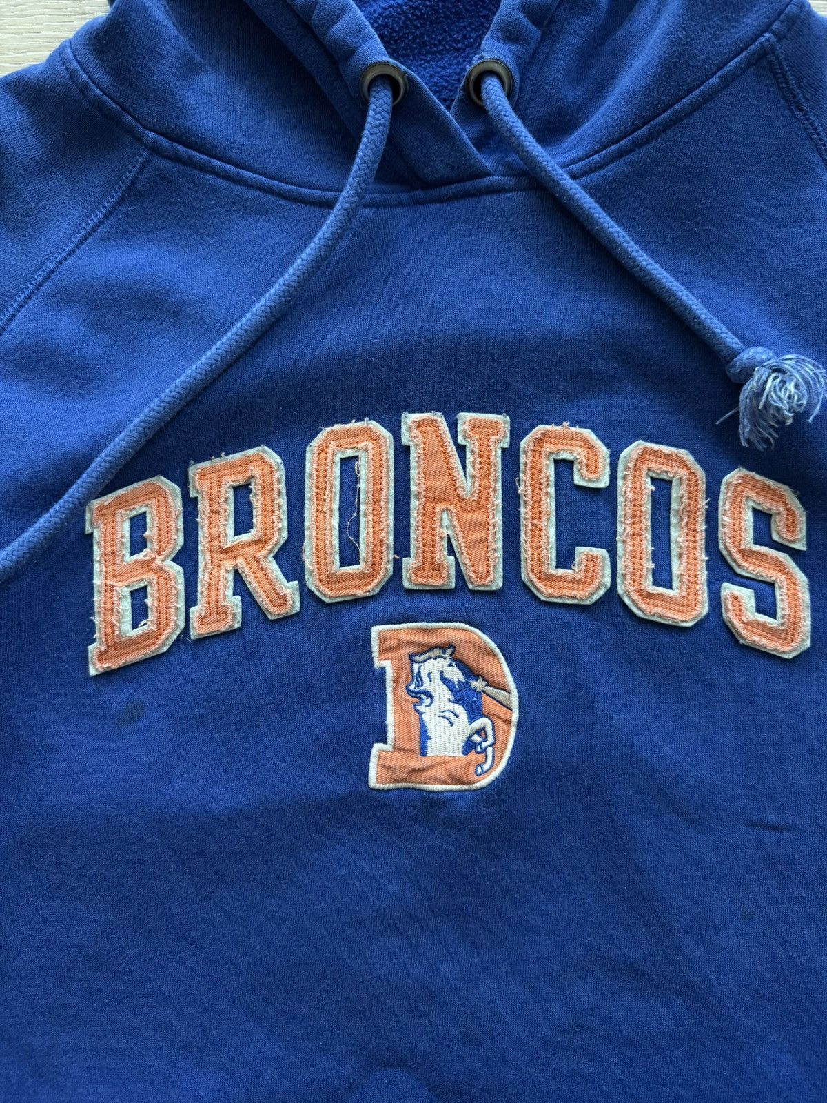 NFL Vintage Denver Broncos Hoodie Size US XL / EU 56 / 4 - 2 Thumbnail