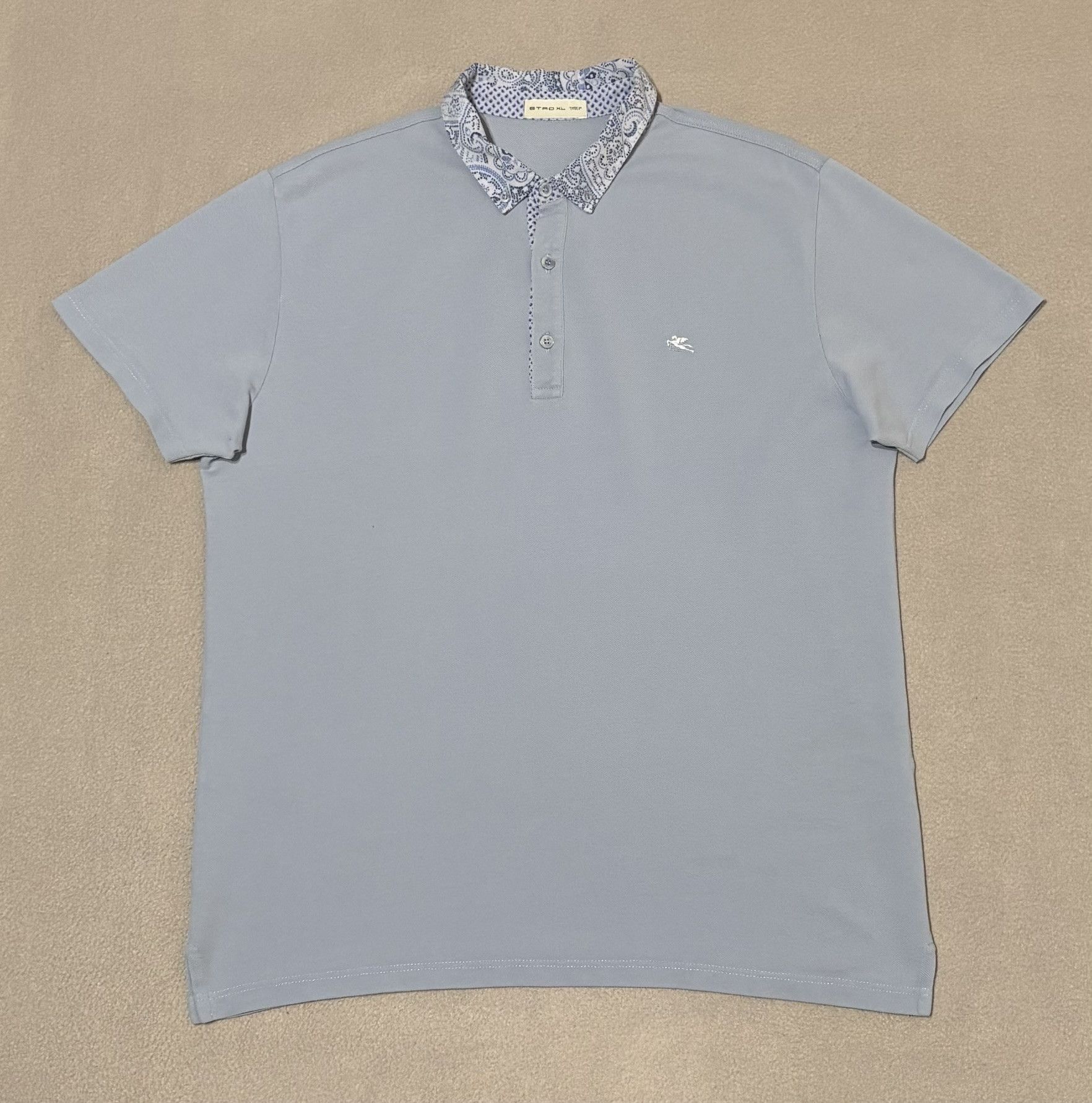 Etro Etro Polo Light Blue size XL Size US XL / EU 56 / 4 - 5 Thumbnail