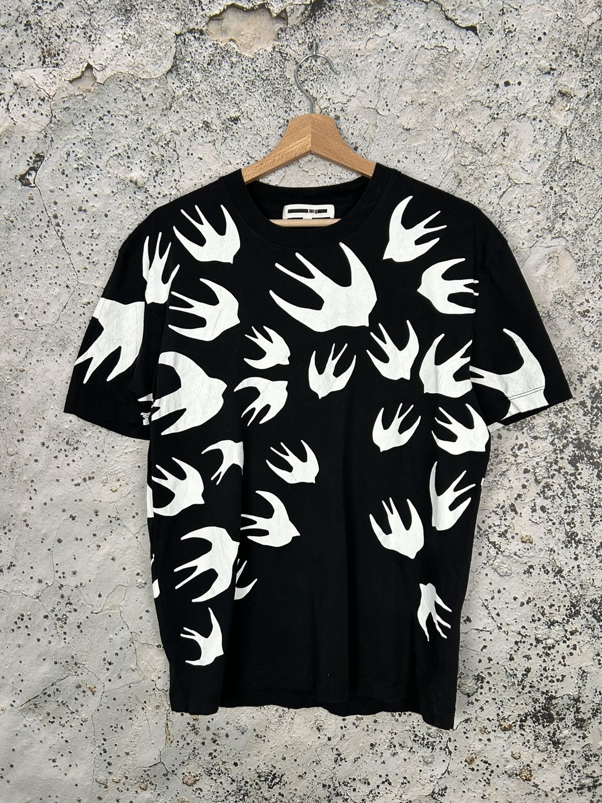 MCQ MCQ Birds Tee Avant Garde Designer Rare Alternative Size US S / EU 44-46 / 1 - 1 Thumbnail