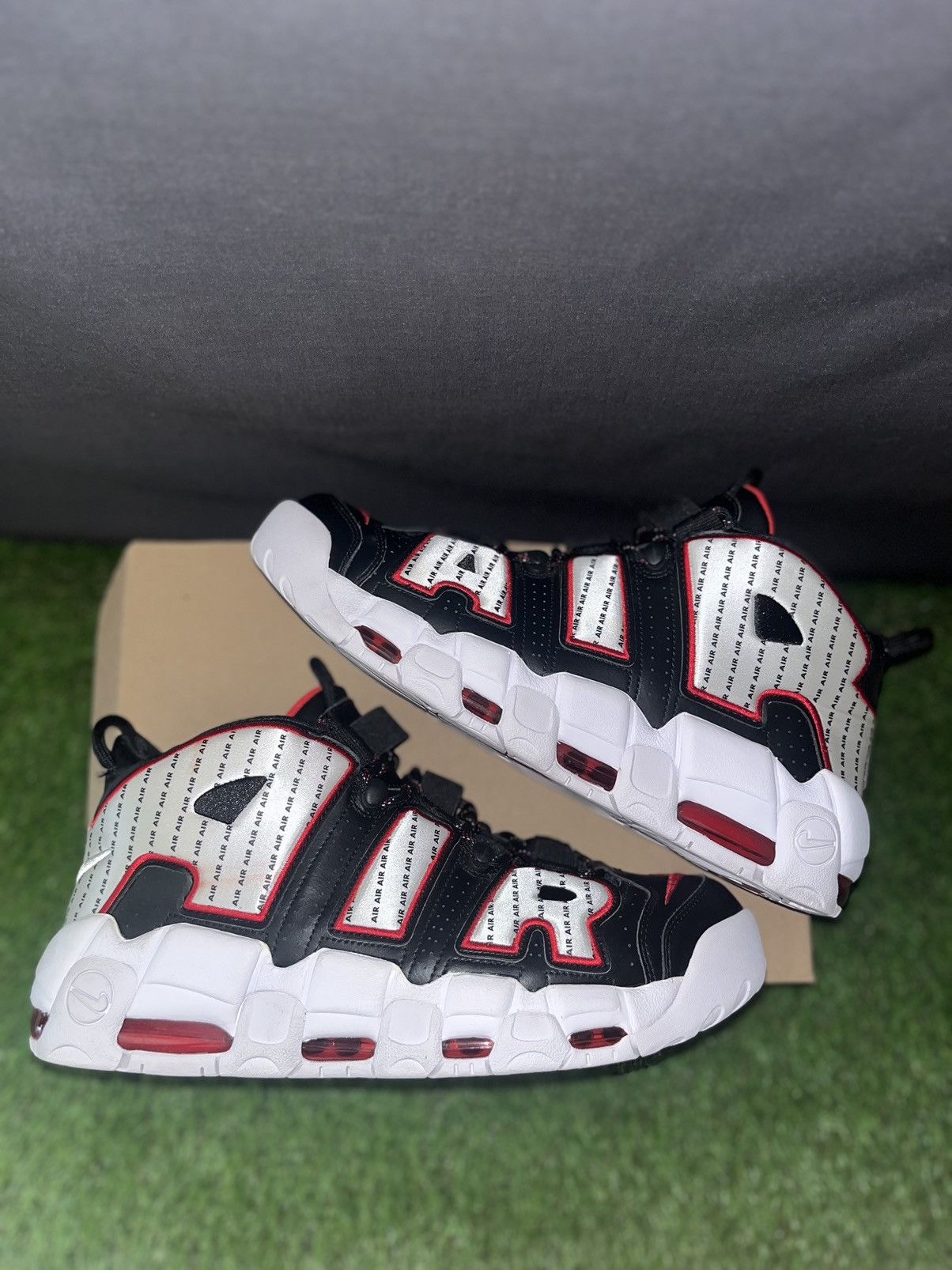 Nike Size 12 Nike Air More Uptempo Pinstripe Grailed