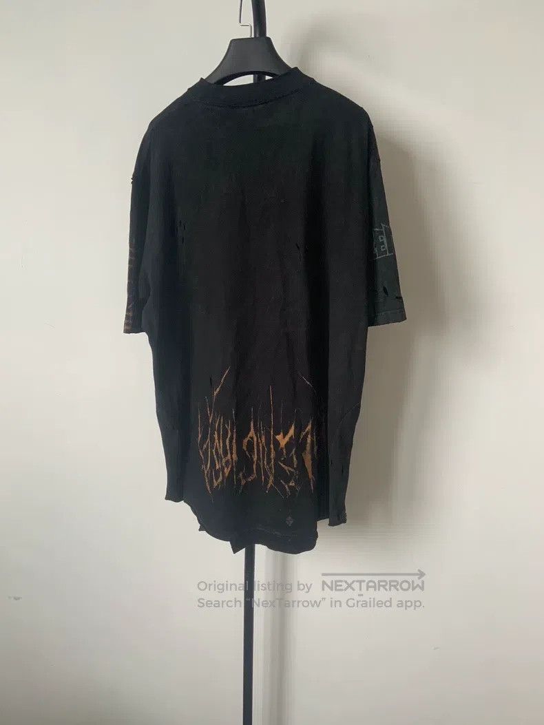 Balenciaga Balenciaga Letter pattern printed round neck short-sleeve Size US M / EU 48-50 / 2 - 2 Thumbnail